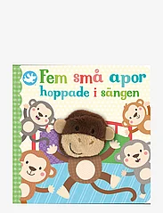 TUKAN - Fem små apor hoppade i sängen: söt saga med fingerdocka - madalaimad hinnad - multi-colored - 0