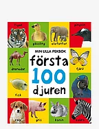 Min lilla pekbok: Första 100 djuren - MULTI-COLORED
