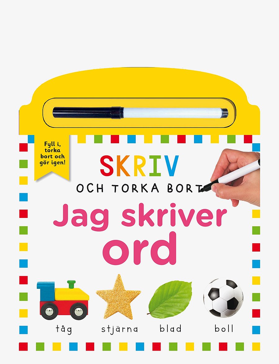 TUKAN - Skriv och torka bort: Jag skriver ord - multi-colored - 0