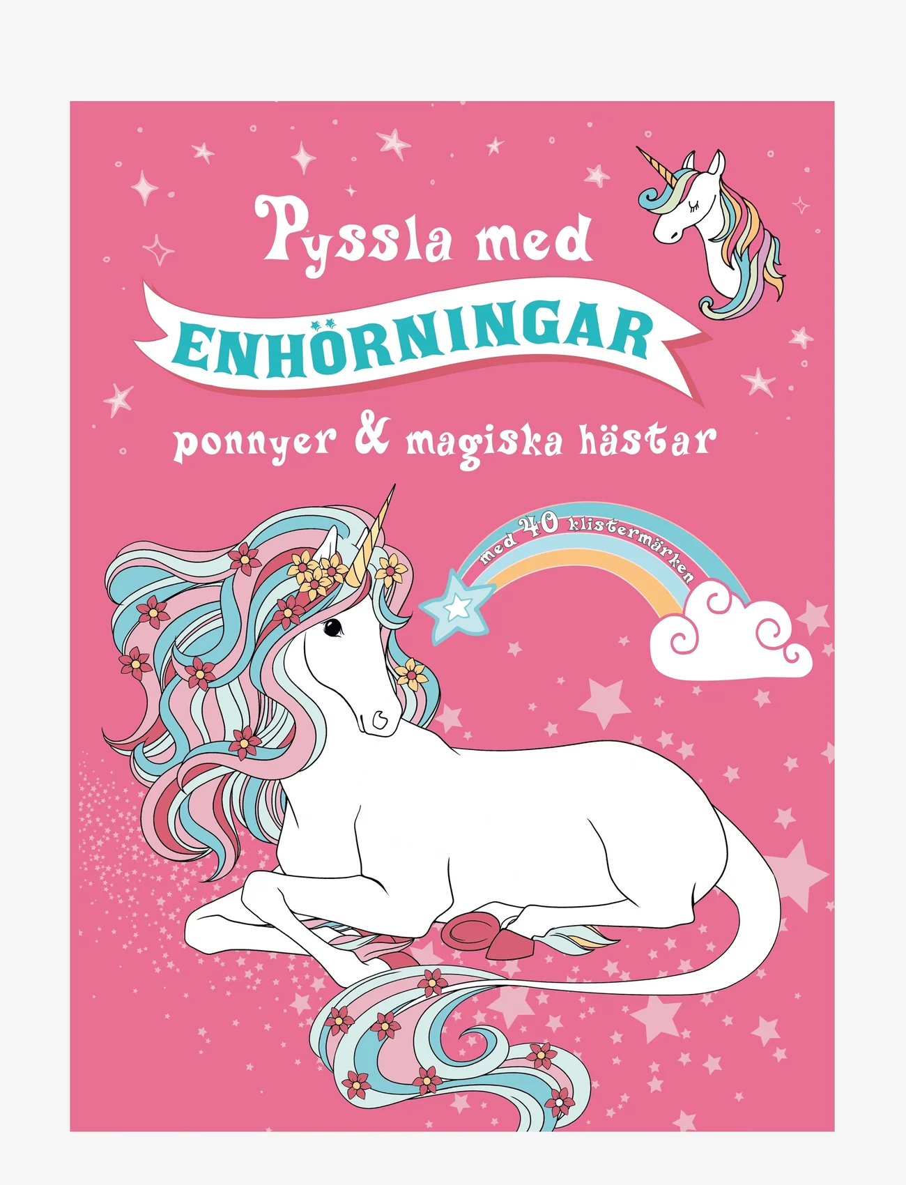 TUKAN - Pyssla med enhörningar: Ponnyer & magiska hästar - krāsojamās & radošuma grāmatas - multi-colored - 0
