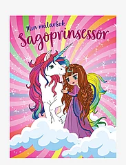 TUKAN - Min målarbok sagoprinsessor - kleur- & knutselboeken - multi-colored - 0
