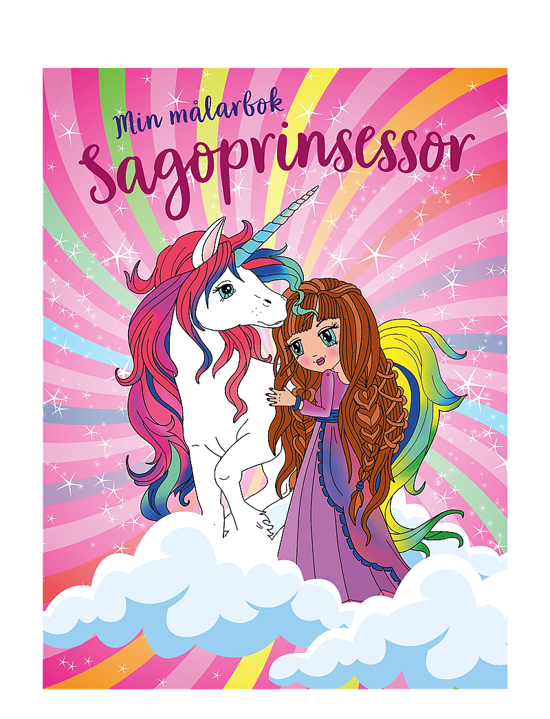 TUKAN - Min målarbok sagoprinsessor - lita- og föndurbækur - multi-colored - 0