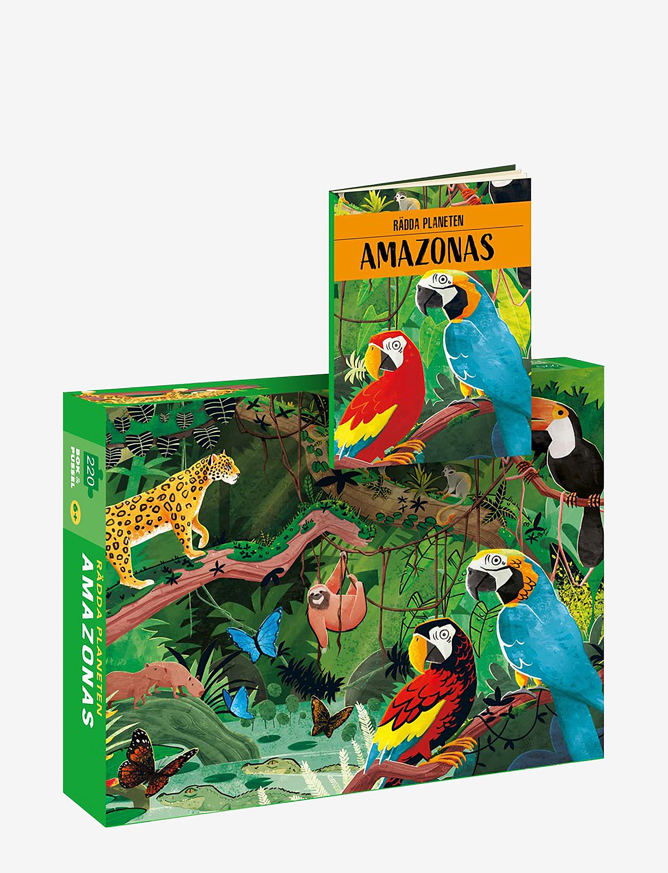 TUKAN - Rädda planeten: Amazonas - classic puzzles - multi-colored - 0