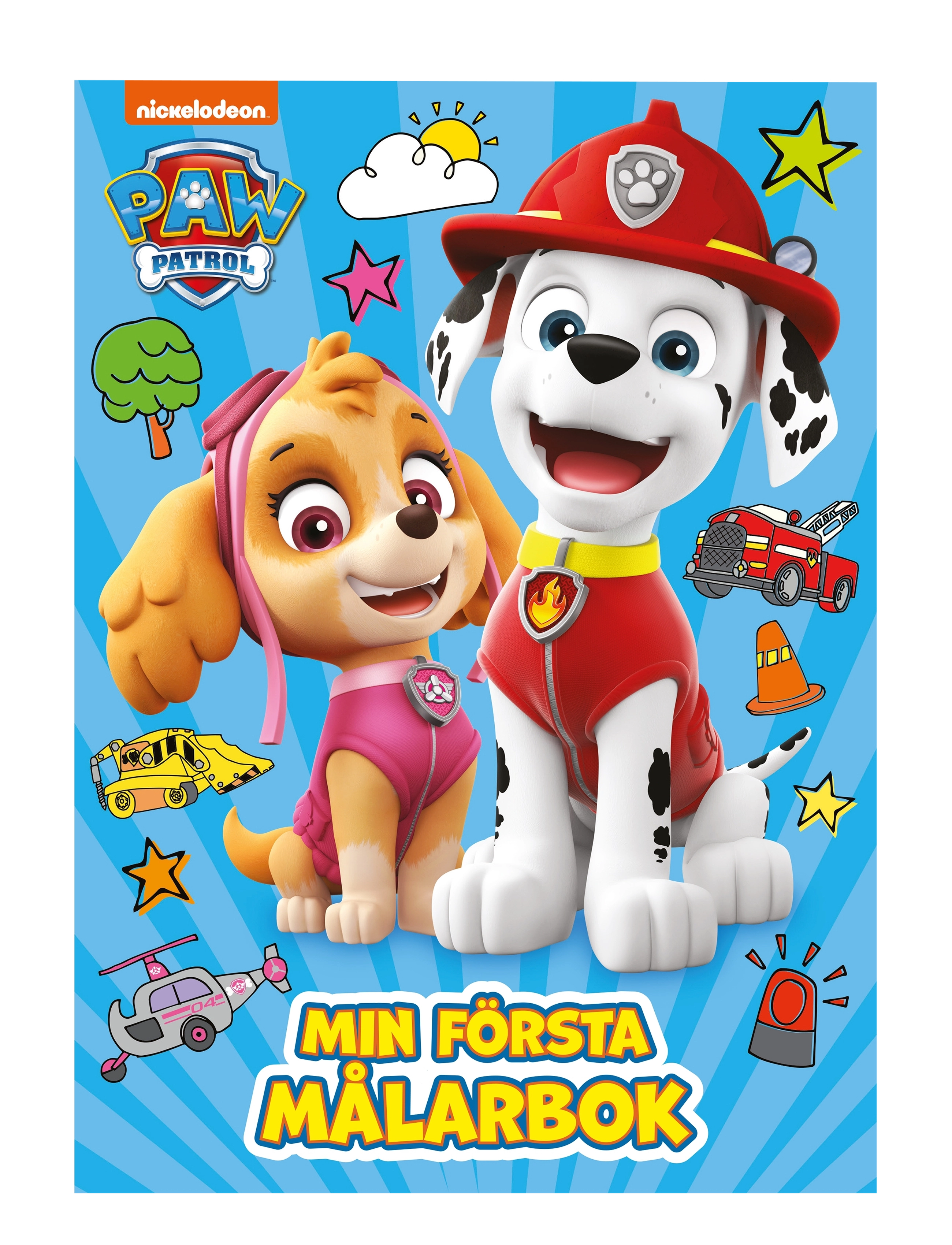 TUKAN Paw Patrol: Min första målarbok - Legetøj - MULTI-COLORED / multi
