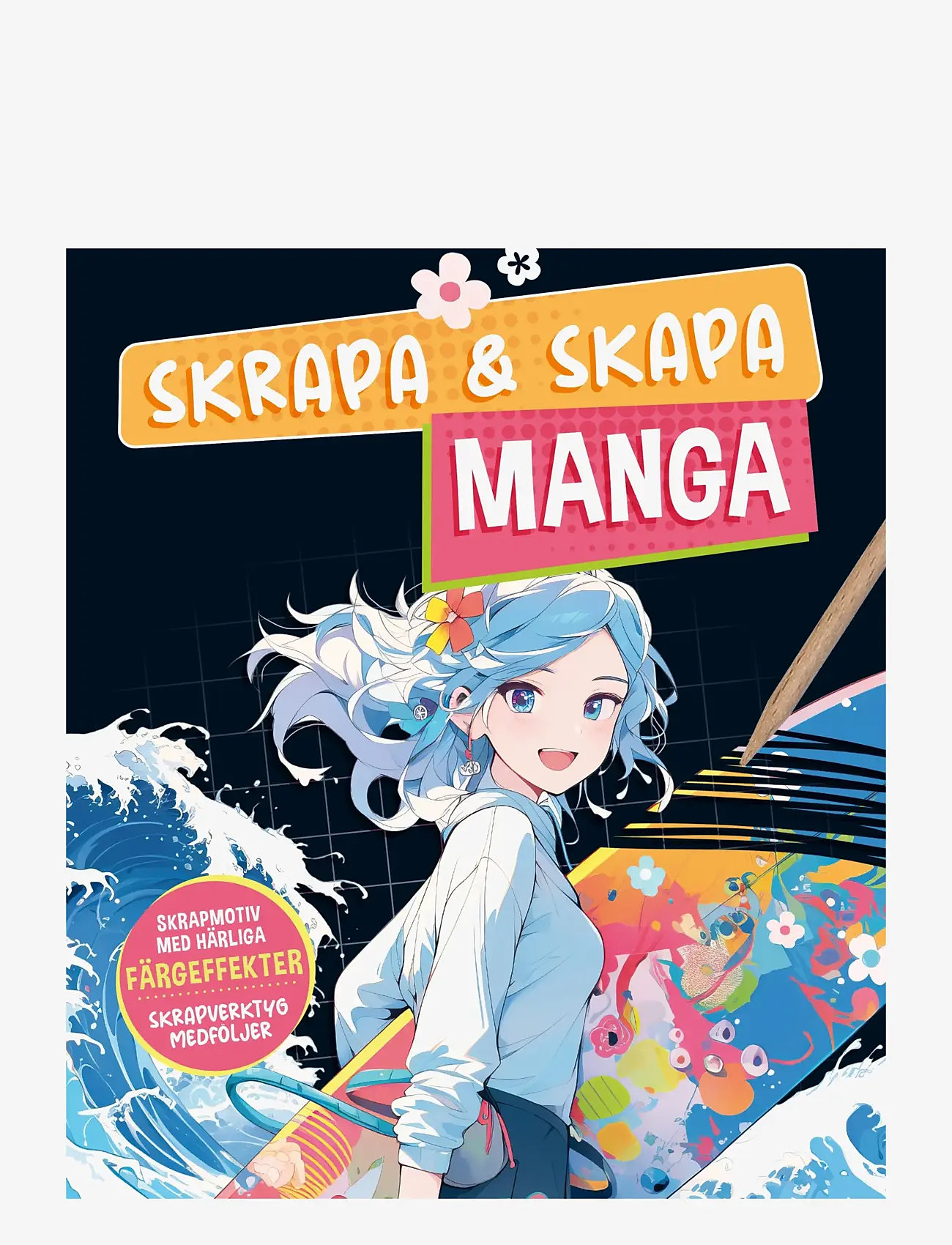 TUKAN - Skrapa & skapa: Manga - male- & kreabøger - multi-colored - 0
