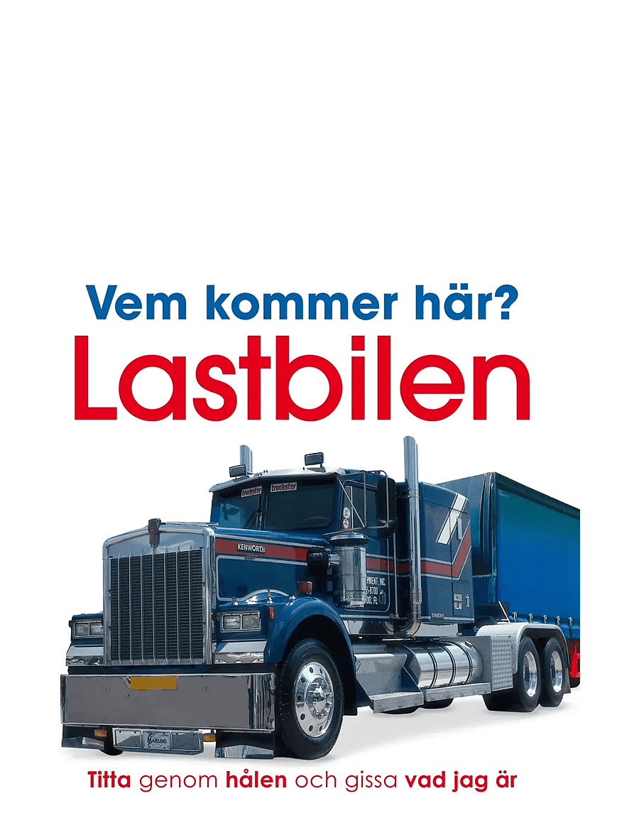 TUKAN - Vem kommer här? Lastbilen - pedagogiska barnböcker - multi-colored - 0