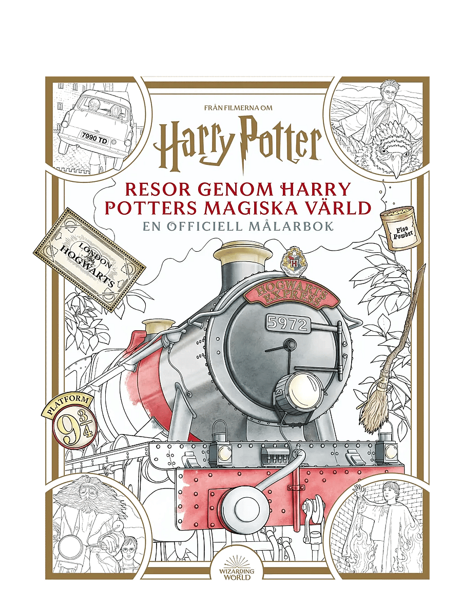 TUKAN - Harry Potter: Resor genom Harry Potters magiska värld - male- & kreabøger - multi-colored - 0