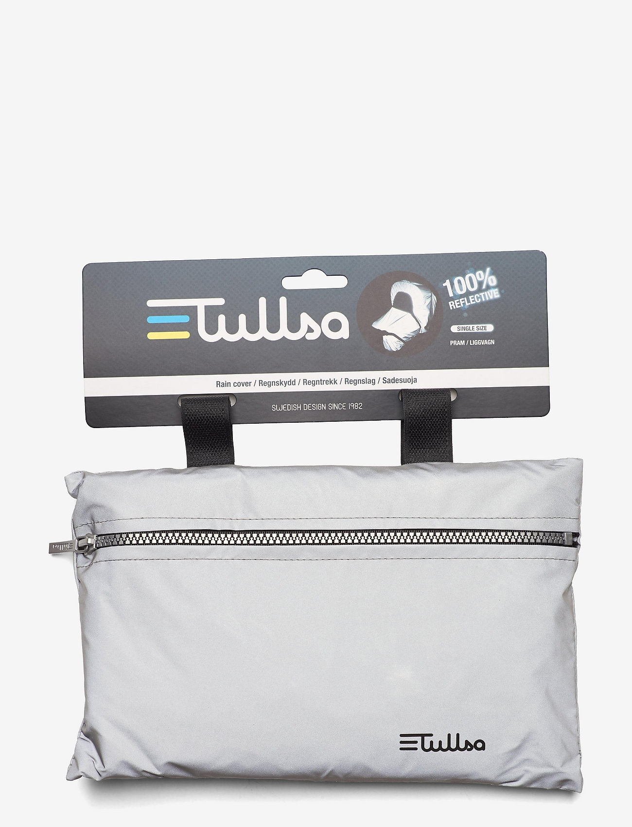 Tullsa - Regnskydd för liggvagn Reflexivt - strollers & accessories - silver - 1