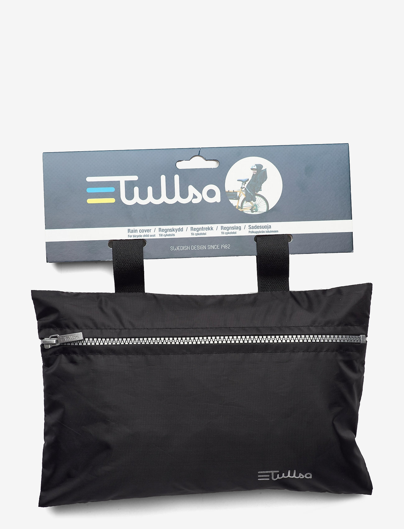 Tullsa - Regnskydd för cykelstol, Svart - black - 3