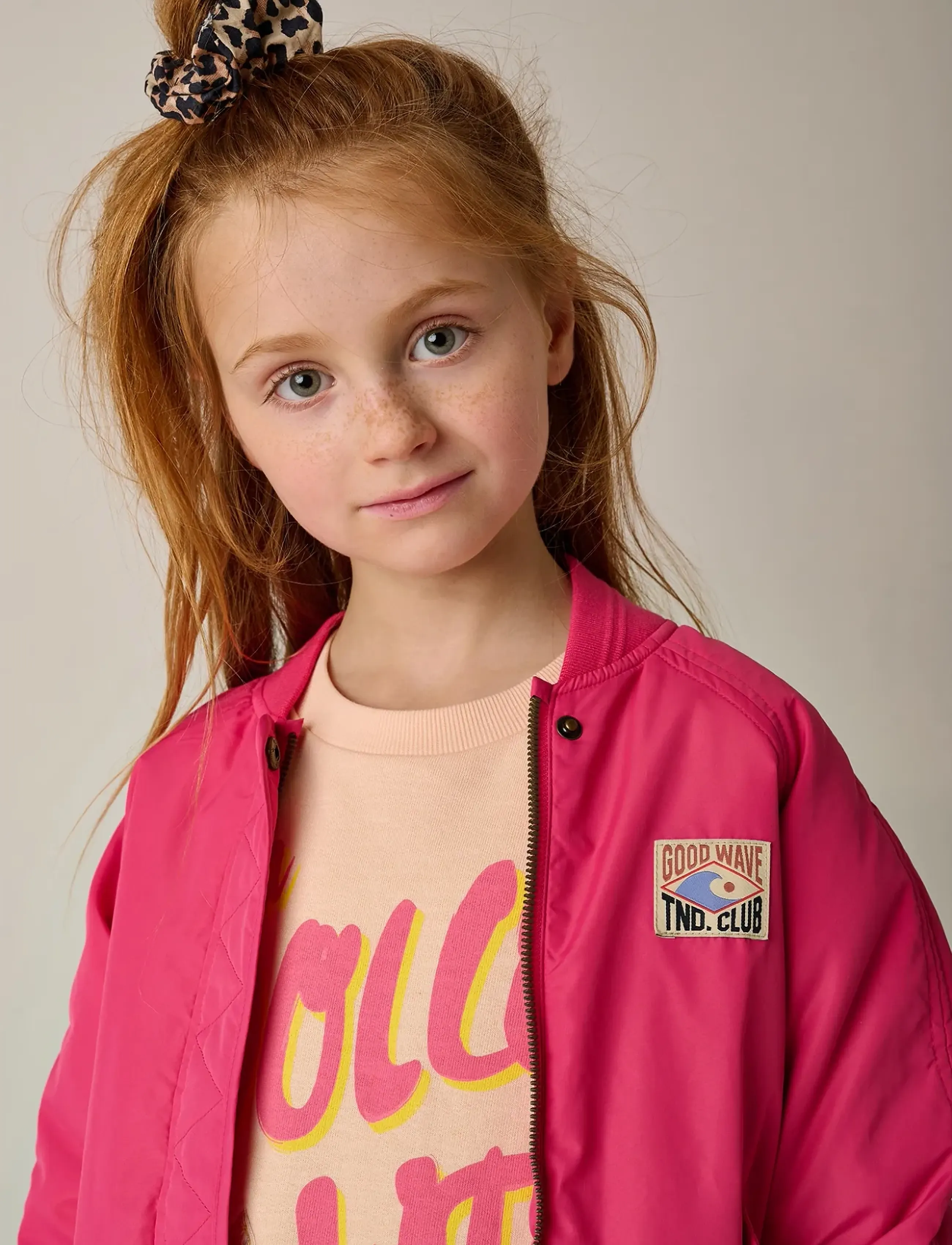 TUMBLE 'N DRY Tnd Seaside, Børn, Bomberjakke, Pink, Str: 116