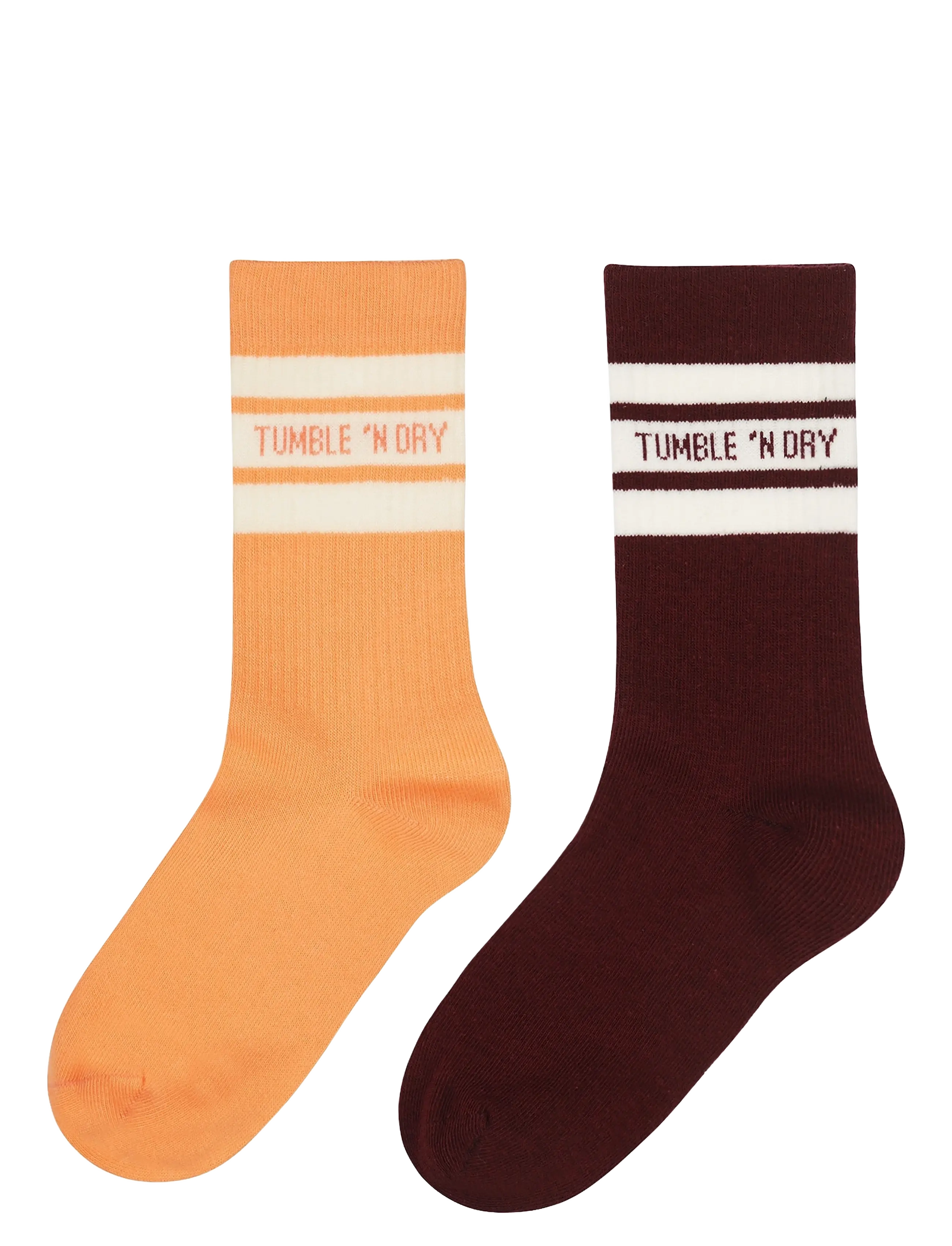 TUMBLE 'N DRY Tnd Tumble Socks Colour 2-Pack, Sokker, Bordeaux, Str: 35/38