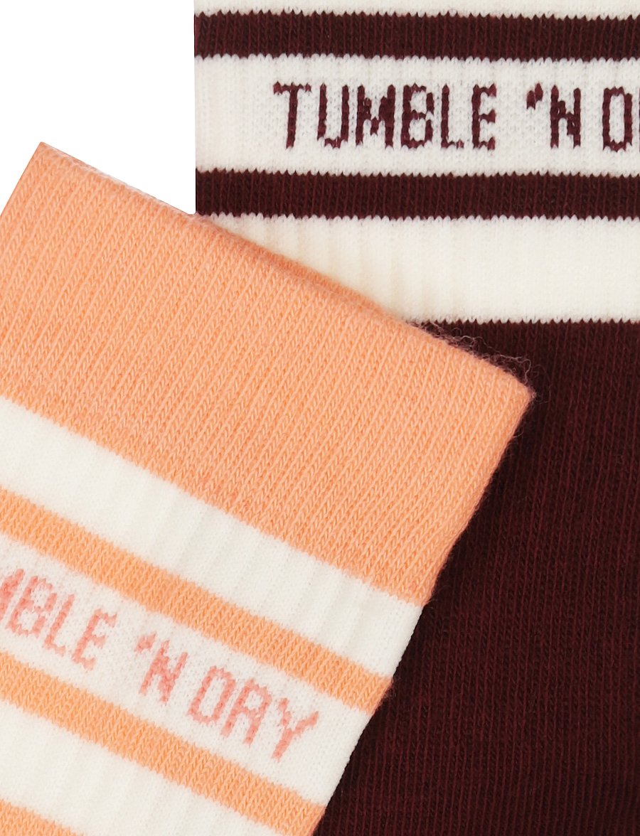 TUMBLE 'N DRY - TND Tumble Socks colour 2-pack - strümpfe - cabernet - 3