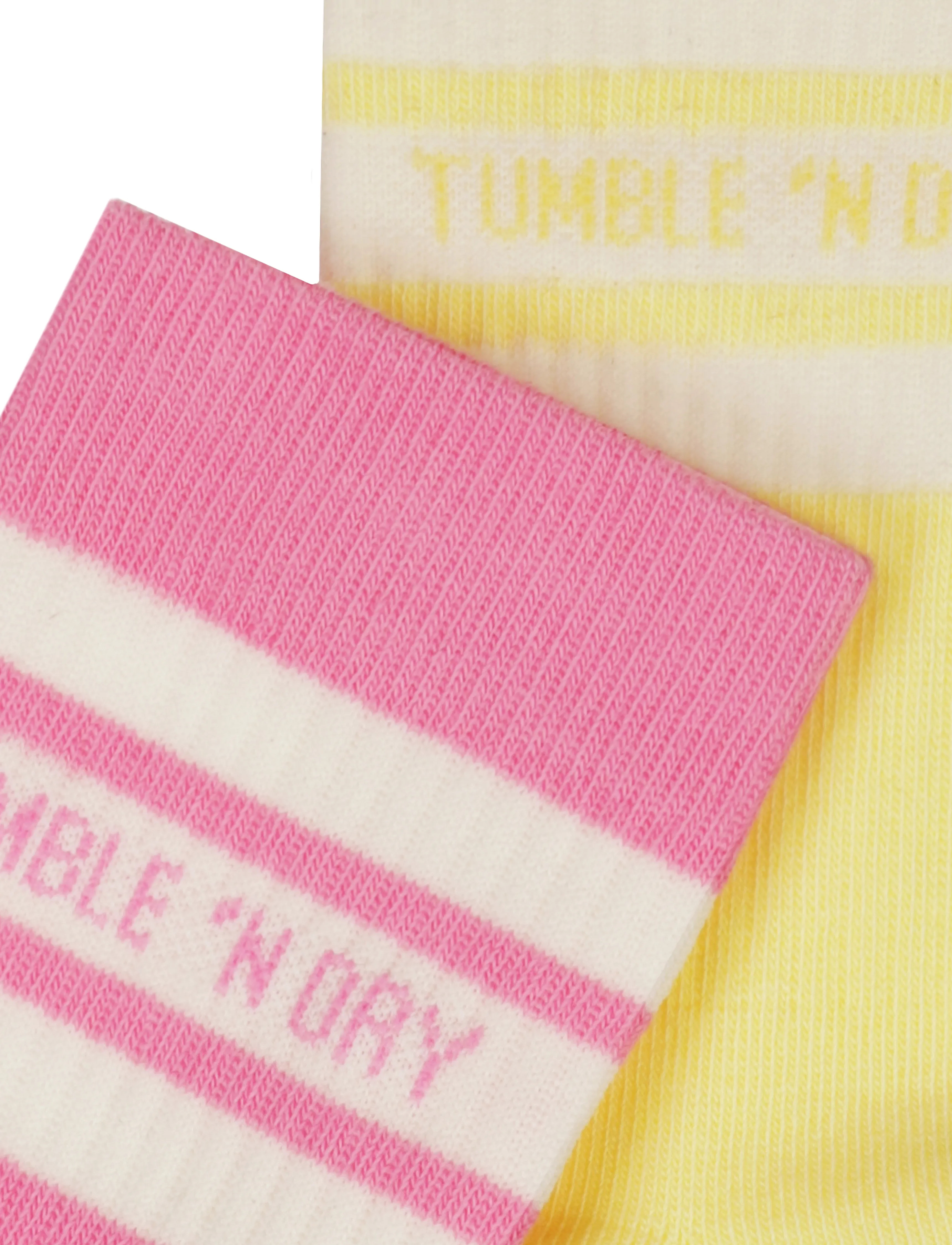 TUMBLE 'N DRY - TND Tumble Socks colour 2-pack - strumpor - mellow yel - 3