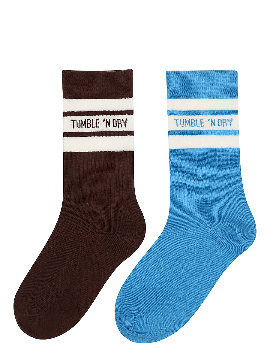 TUMBLE 'N DRY - TND Tumble Socks colour 2-pack - sokid - swedish bl - 0