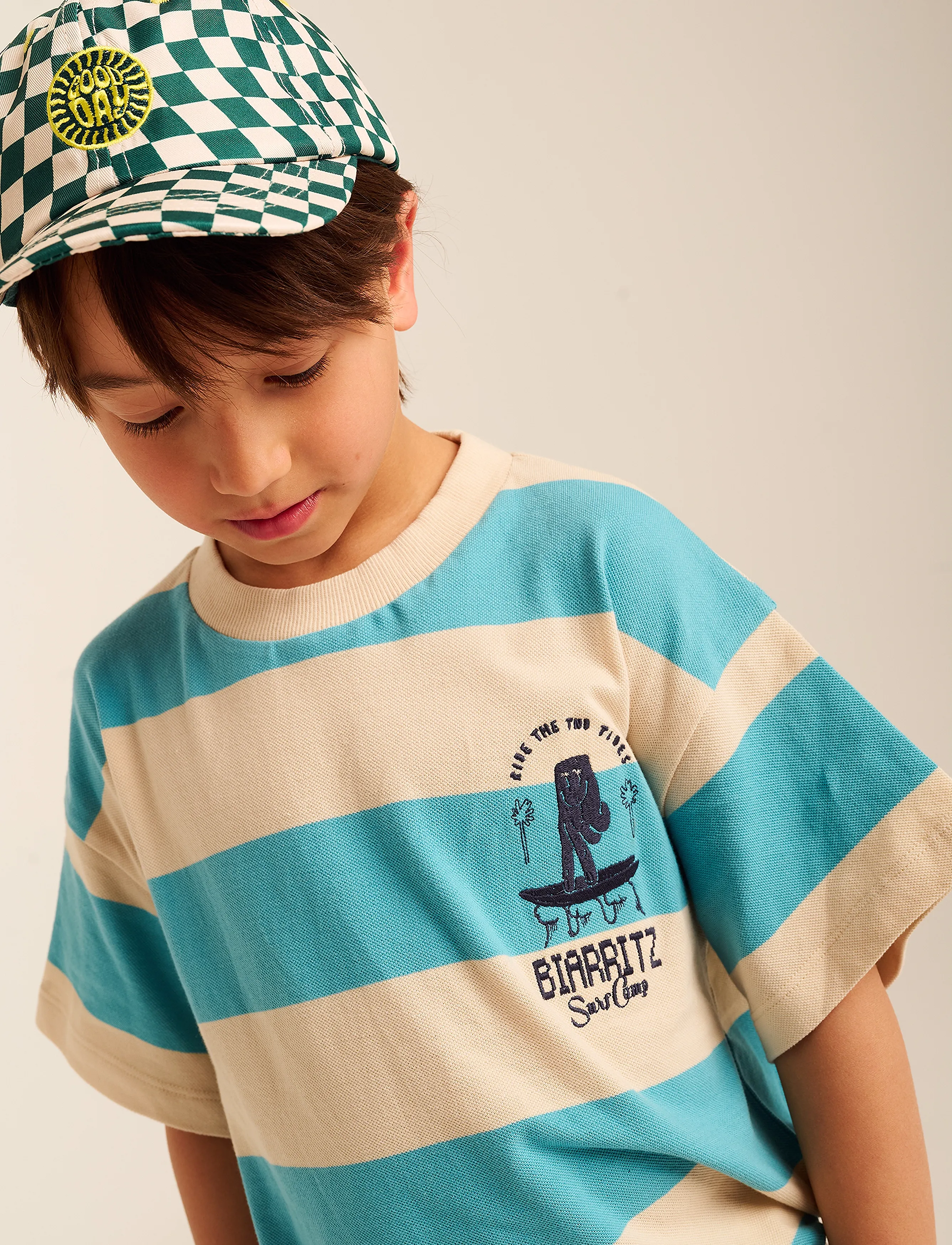 TUMBLE 'N DRY Tnd Checkerboard Cap, ONE SIZ, Headwear, Grün - Caps, Kinder