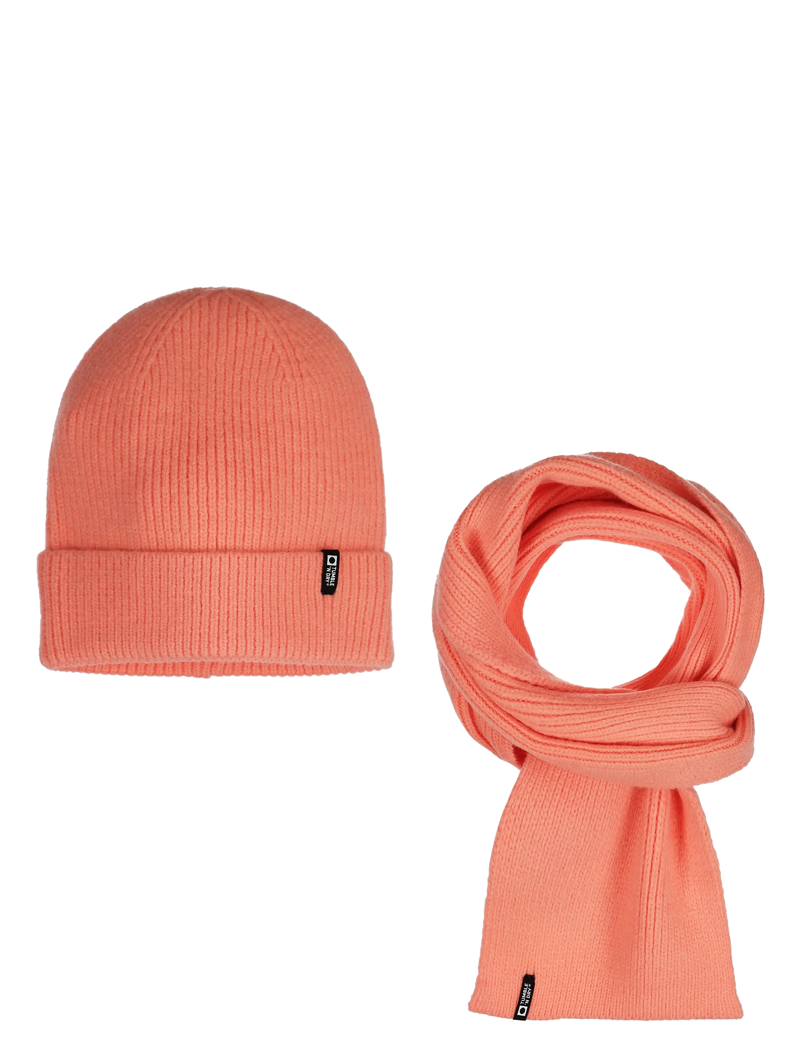 TUMBLE 'N DRY TND Beanie & Scarf - Alles anzeigen - DESERT FLO / coral