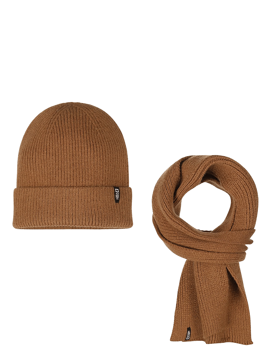 TUMBLE 'N DRY - TND Beanie & Scarf - kootud mütsid - rubber - 0