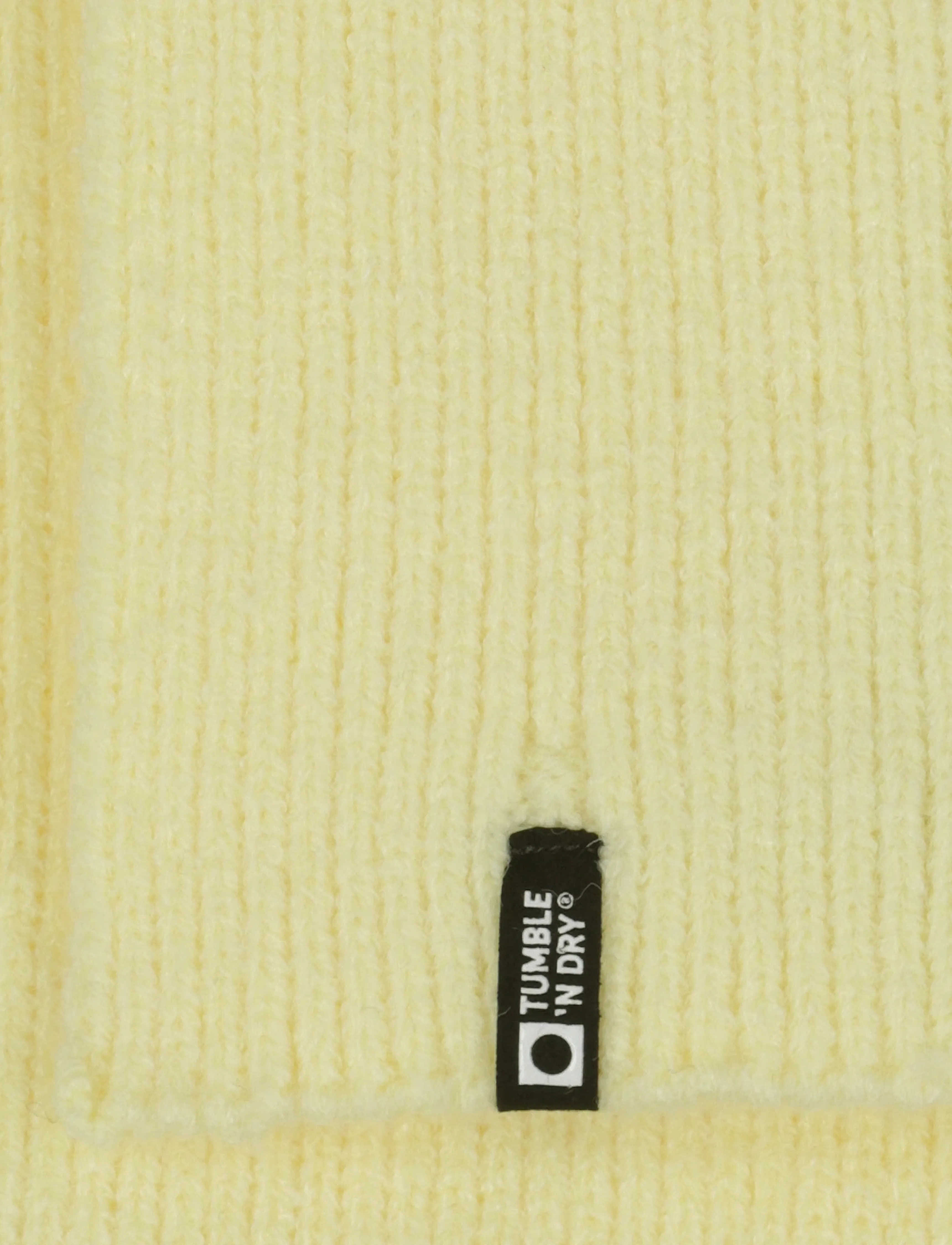 TUMBLE 'N DRY - TND Beanie & Scarf 1046 - mellow yel - 4