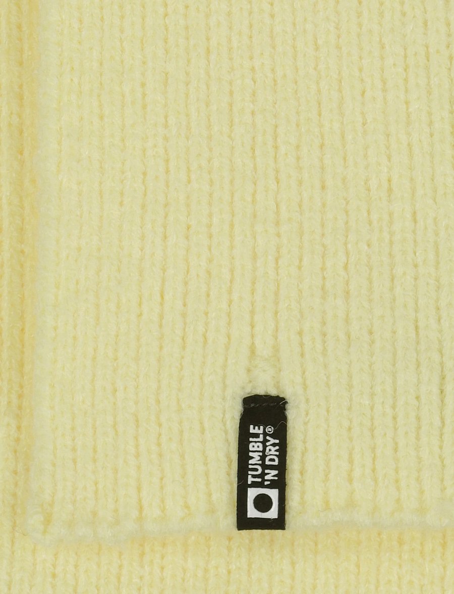 TUMBLE 'N DRY - TND Beanie & Scarf 1046 - mellow yel - 4