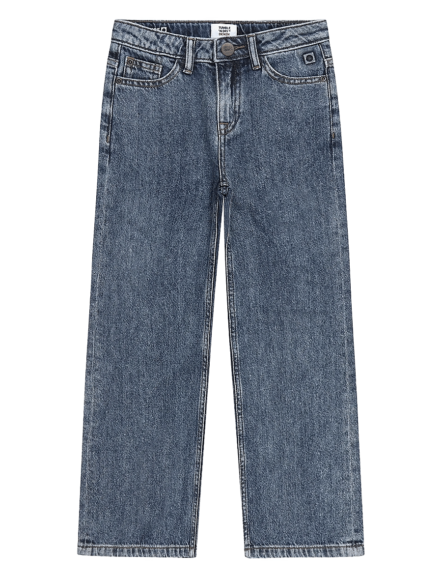 TUMBLE 'N DRY - TND Jara blue wide - loose jeans - denim medi - 0