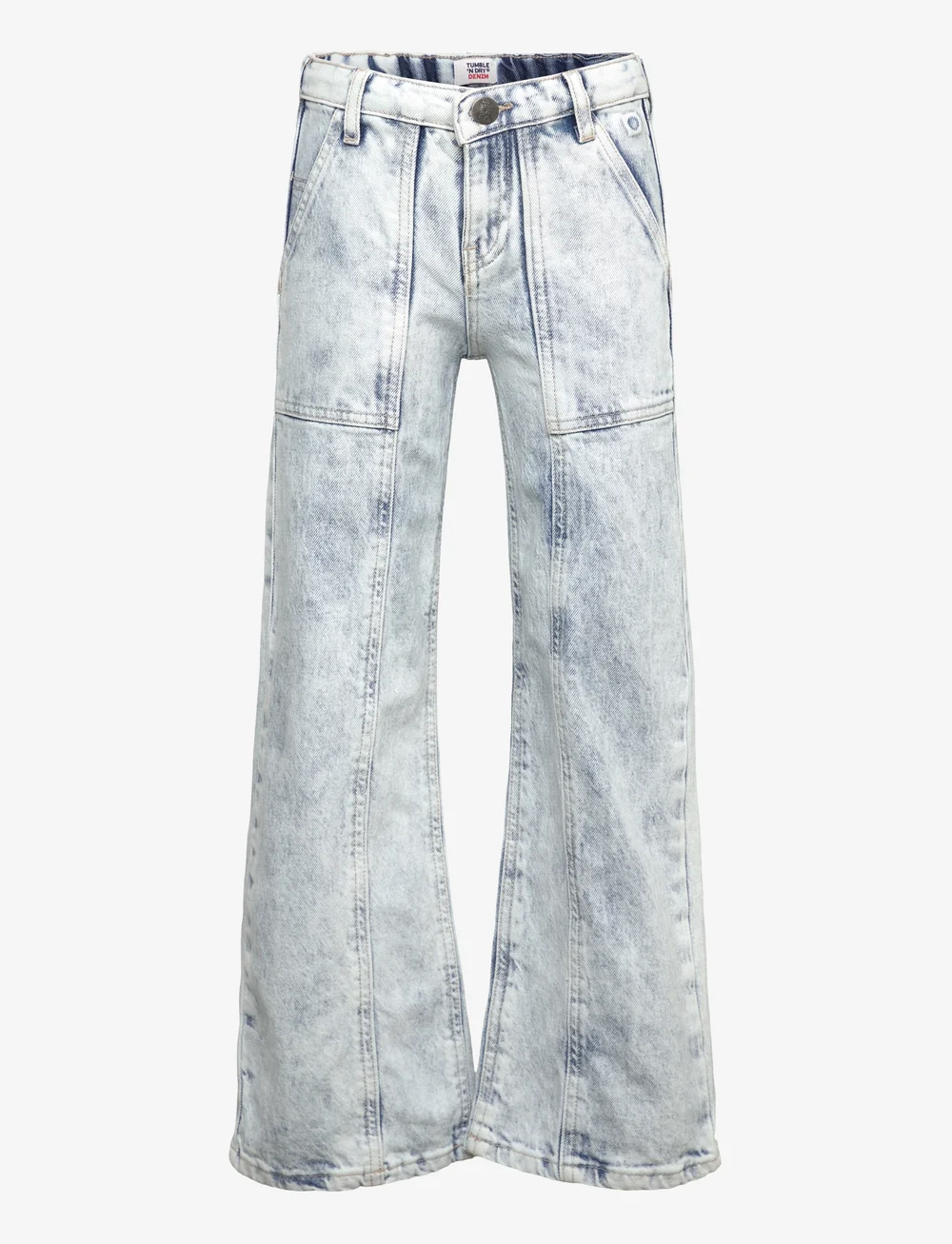 TUMBLE 'N DRY - TND Jacquelyn Wide - hosen mit weitem bein - denim blea - 0