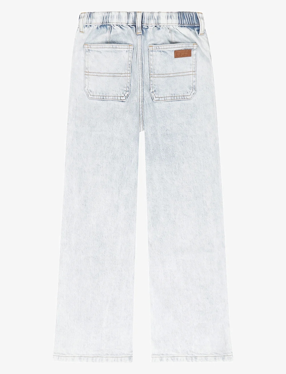 TUMBLE 'N DRY - TND Jacquelyn Wide - hosen mit weitem bein - denim blea - 2