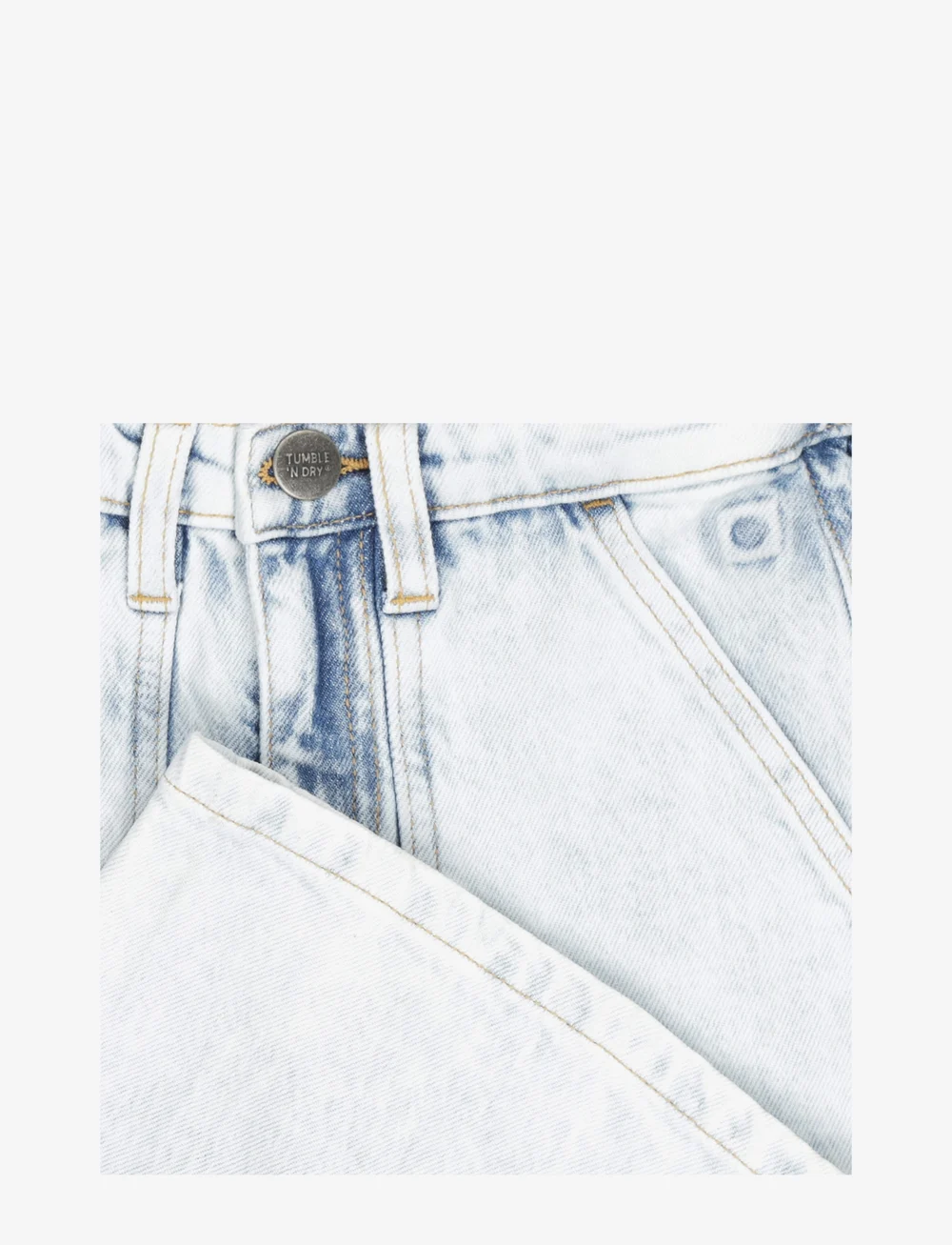 TUMBLE 'N DRY - TND Jacquelyn Wide - hosen mit weitem bein - denim blea - 3
