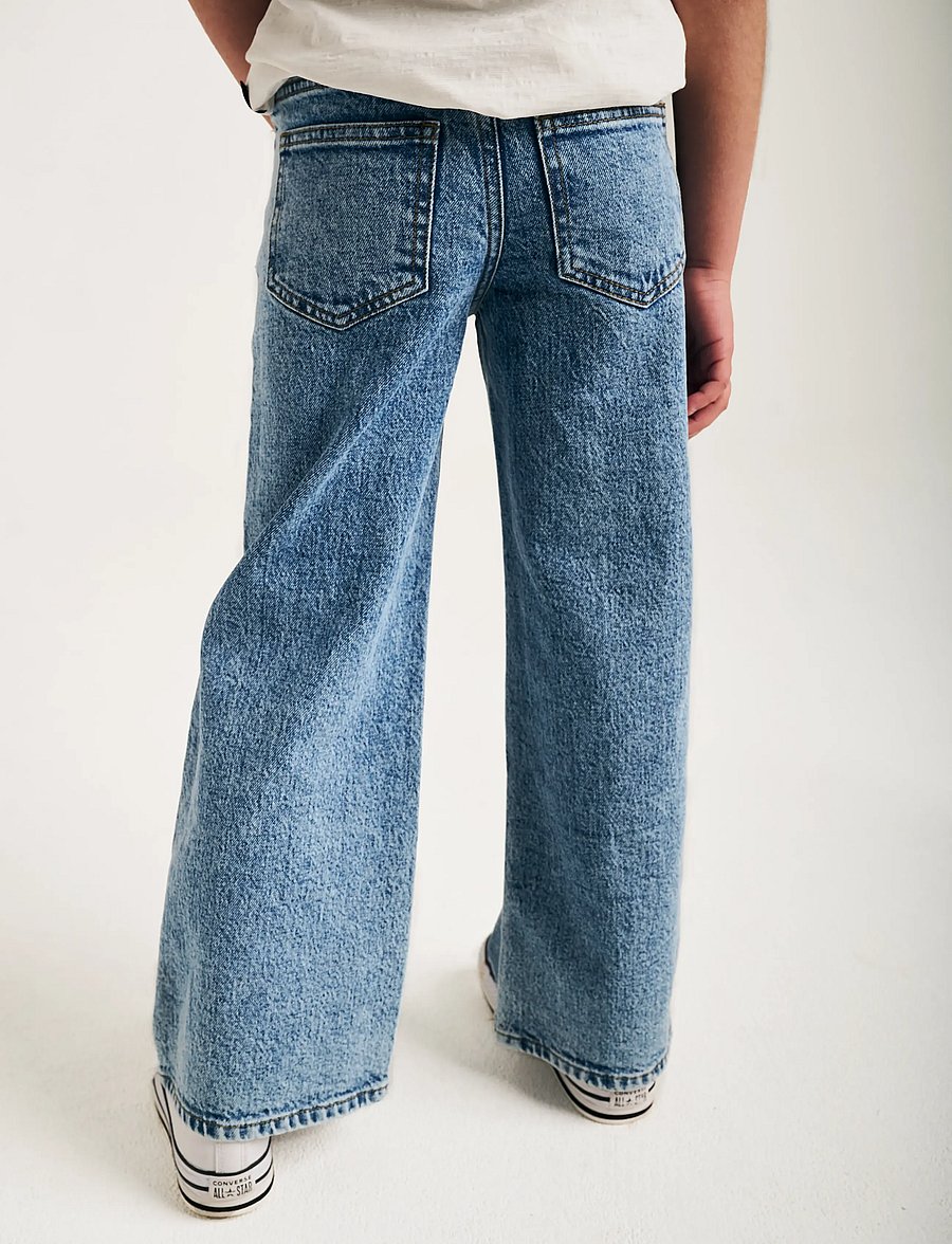 TUMBLE 'N DRY - TND Jasmine wide - pantalons larges - denim ligh - 3