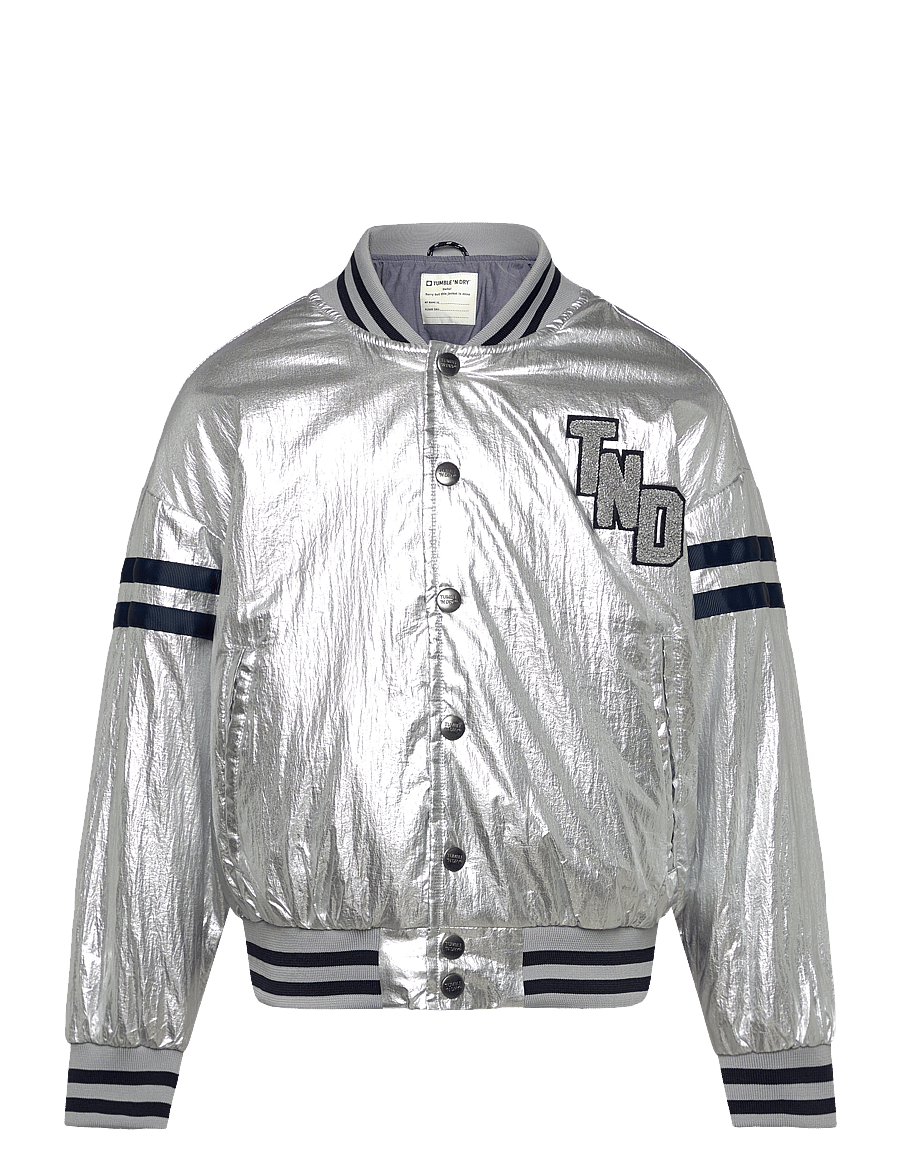 TUMBLE 'N DRY - TND Marais - bomber stila virsjakas - silver met - 1