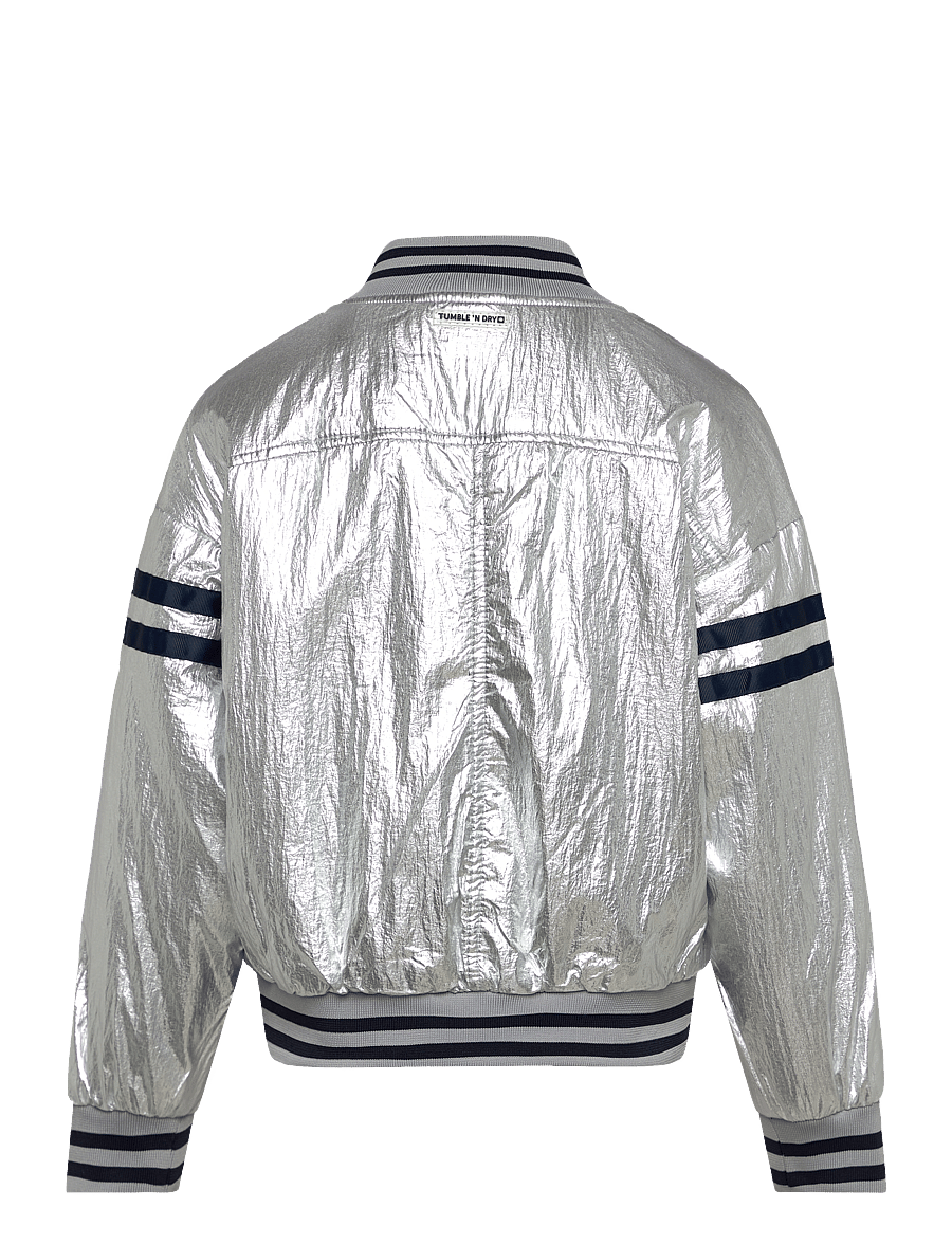 TUMBLE 'N DRY - TND Marais - bomber stila virsjakas - silver met - 2