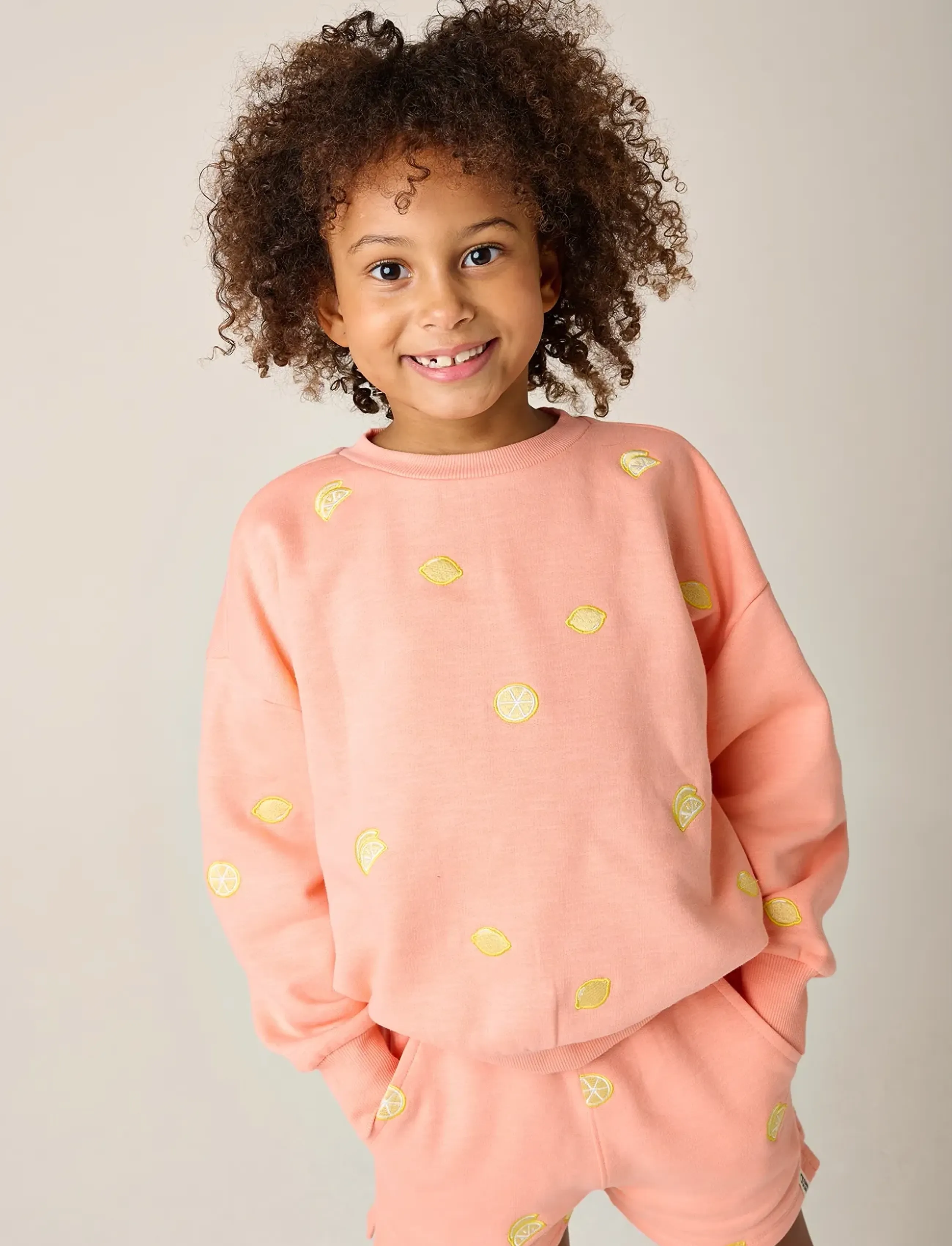 TUMBLE 'N DRY Limoni Sweatshirt - Sweatshirts - APRICOT BL / pink/rose