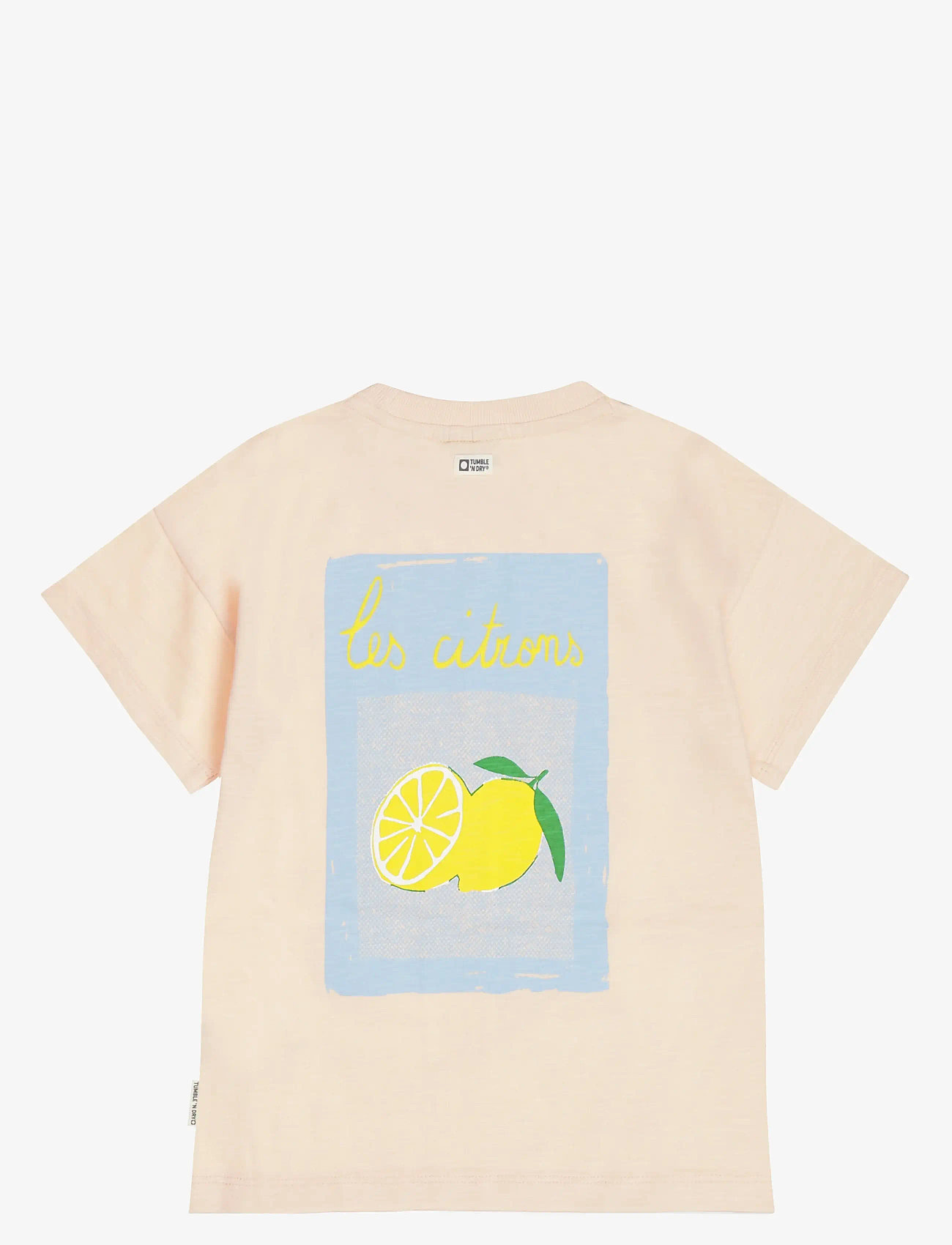 TUMBLE 'N DRY - Lemons T-Shirt - lühikeste varrukatega t-särgid - pale peach - 2