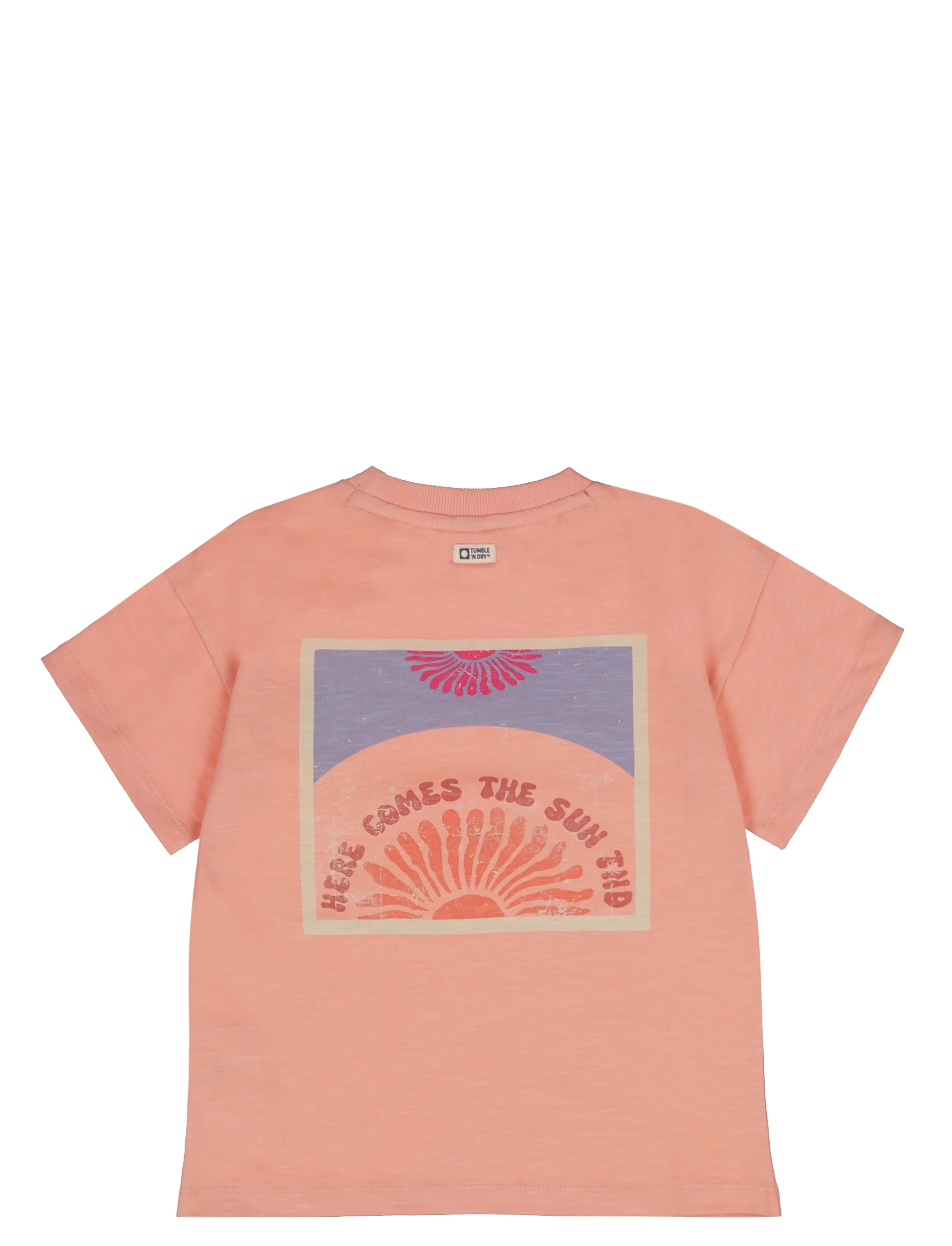 TUMBLE 'N DRY - TND Nautalis - kortärmade t-shirts - apricot bl - 2