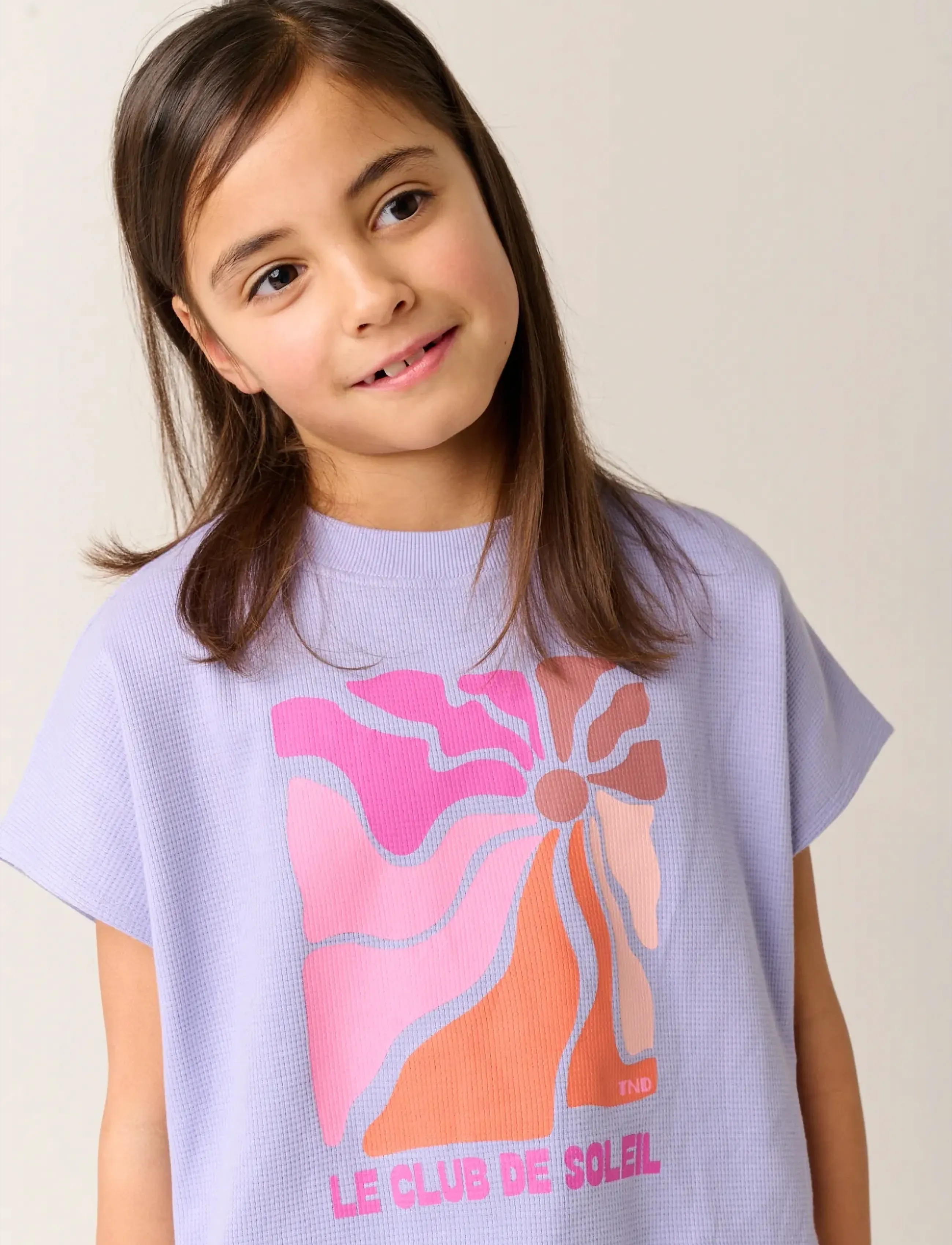 TUMBLE 'N DRY Tnd Nespola, 98, Purple, T-Shirts > Uden Ærmer, Børn