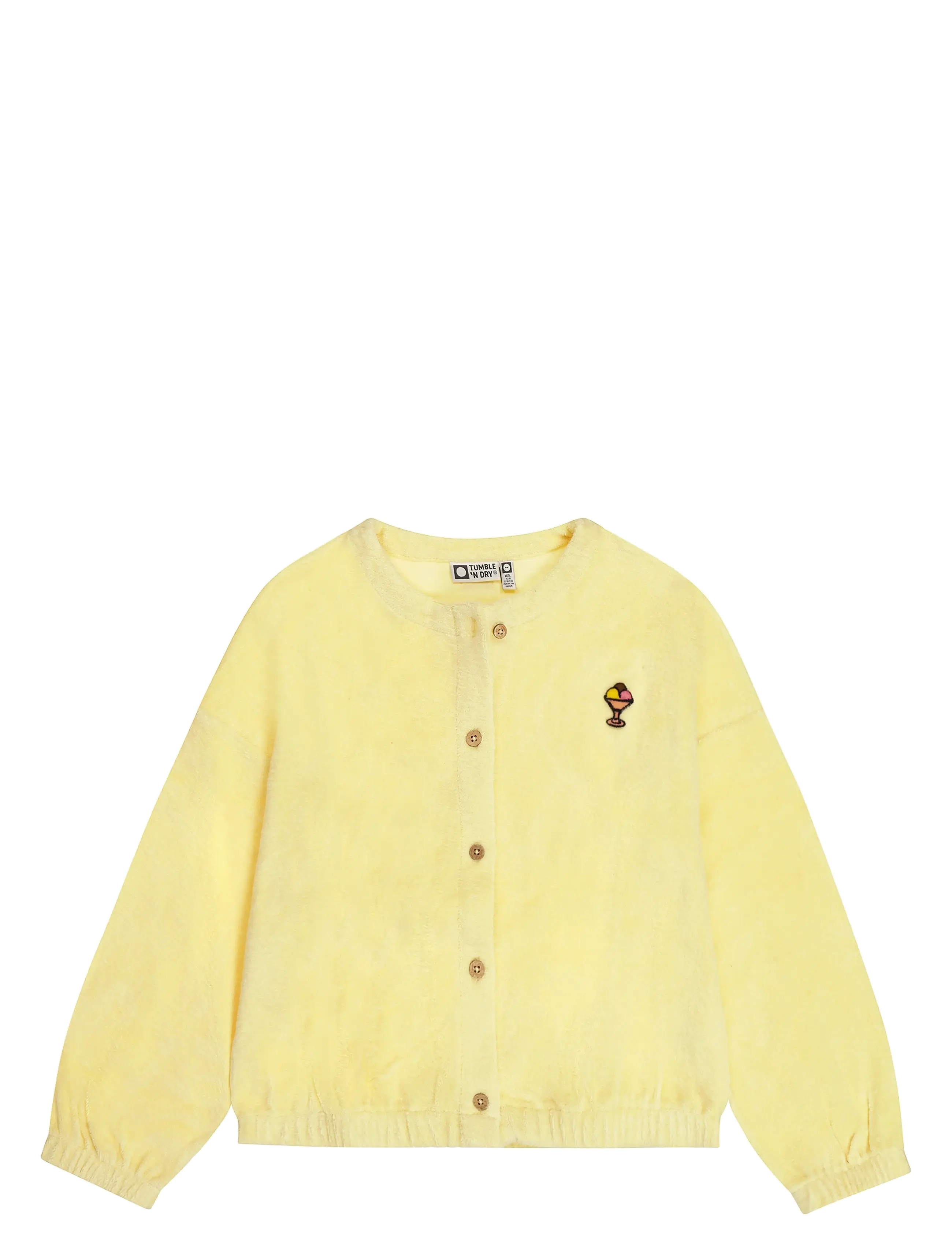 TUMBLE 'N DRY Lemonade Cardigan - Teens 140-176 - LEMON MERI / yellow