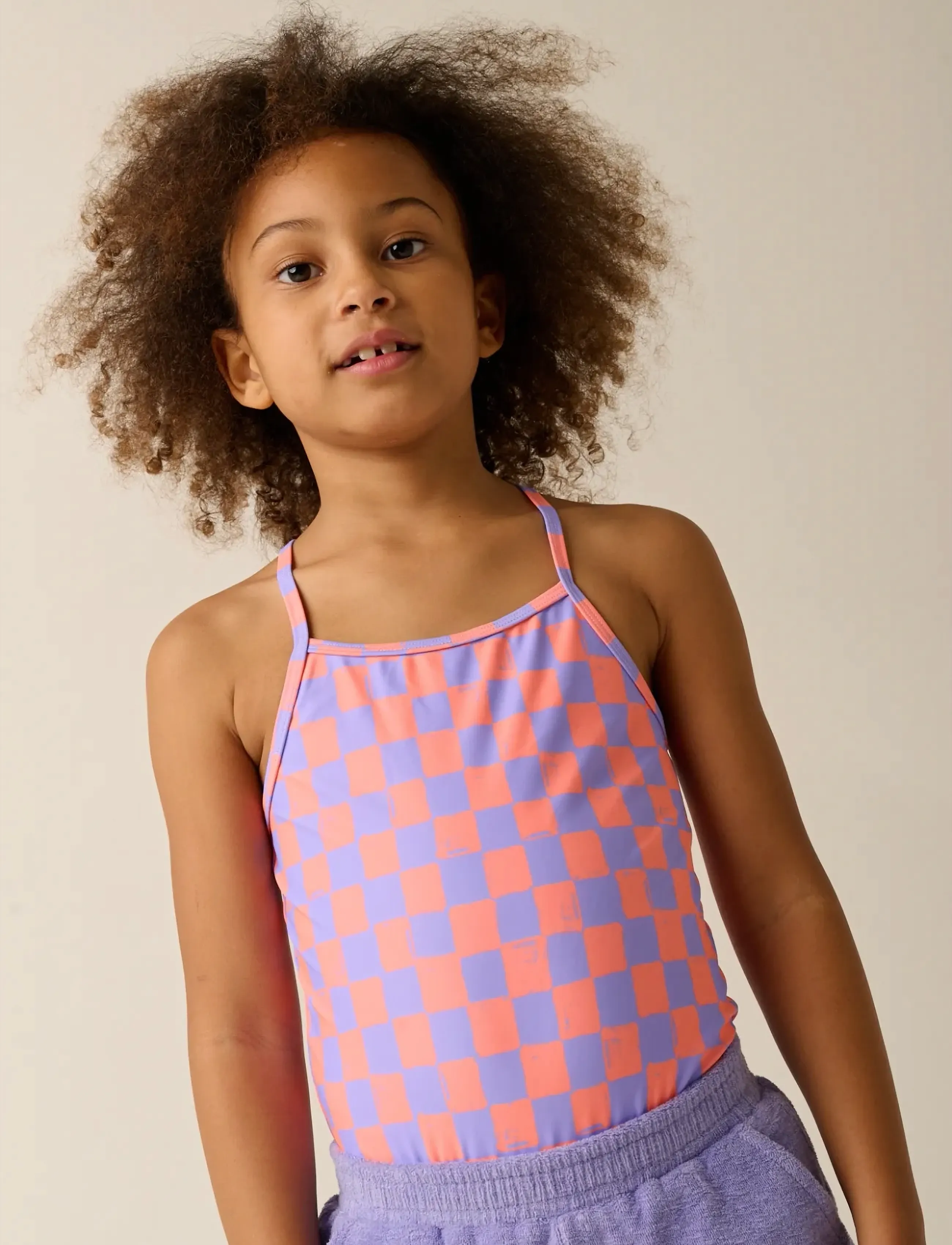 TUMBLE 'N DRY Tnd Alagoas, 86/92, Purple, Badetøj > Badedragter, Børn