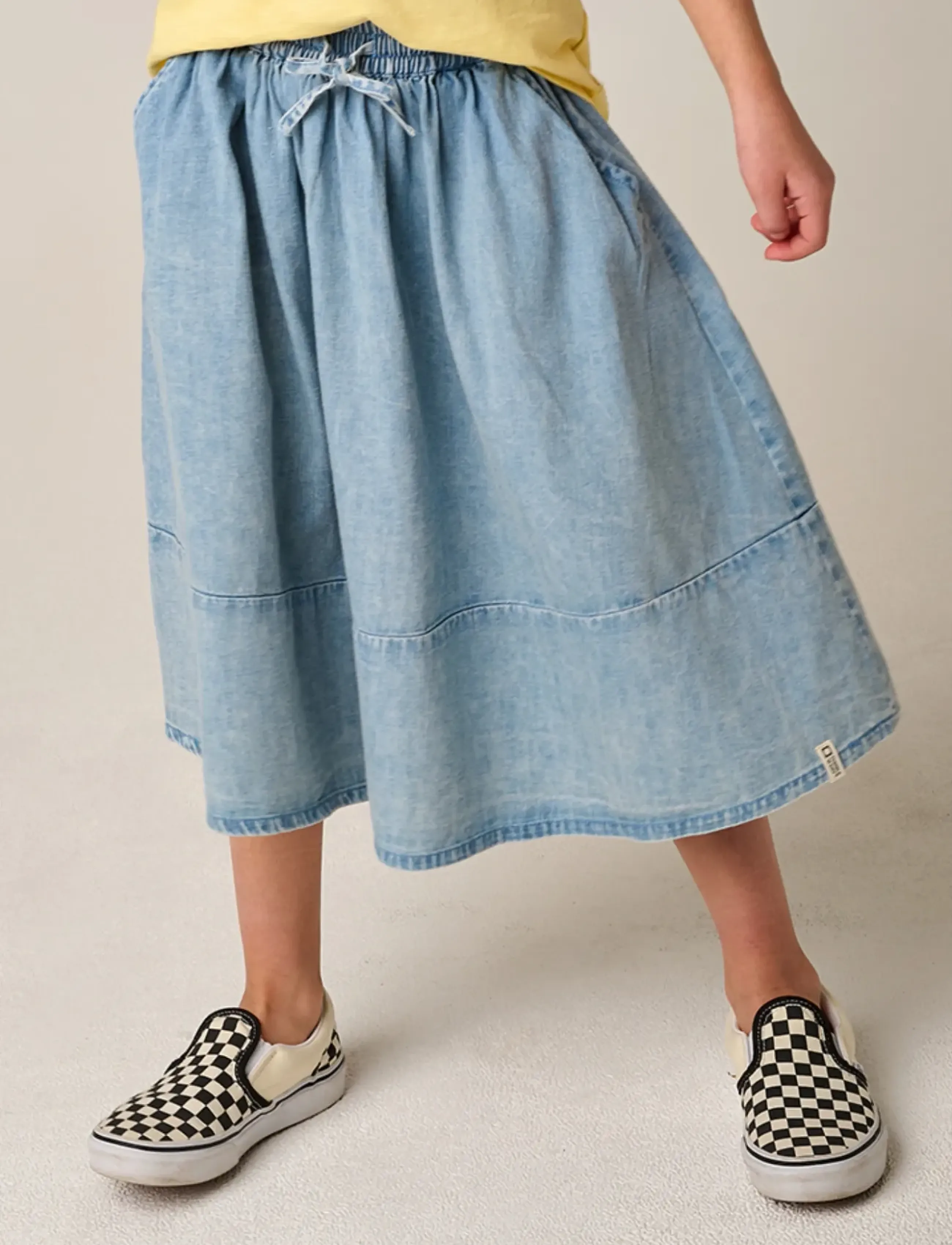 TUMBLE 'N DRY - Piron denim Skirt - midi skirts - denim ligh - 3