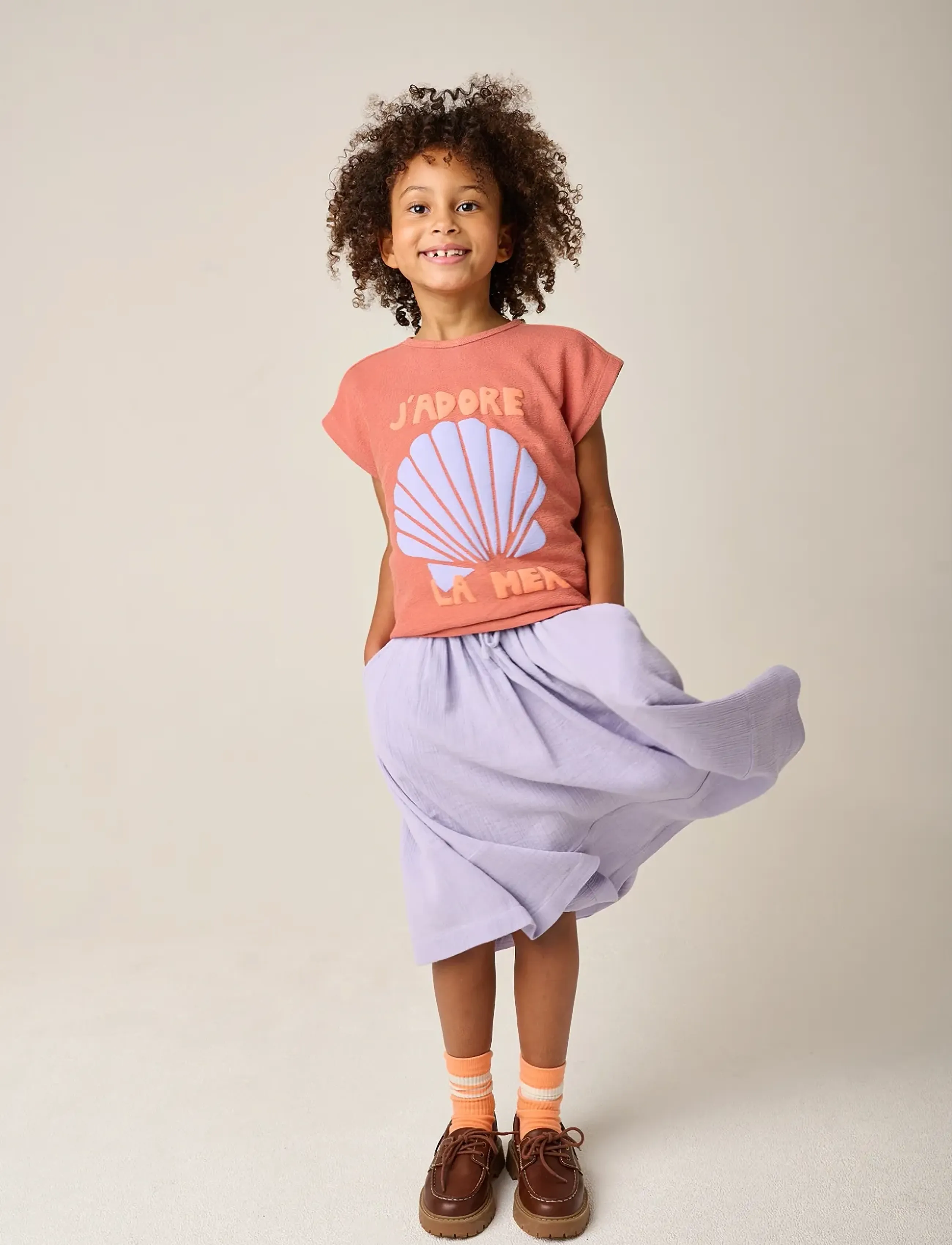 TUMBLE 'N DRY Tnd Piron Deux, 146/152, Purple, Nederdele > Midi-Nederdele, Børn