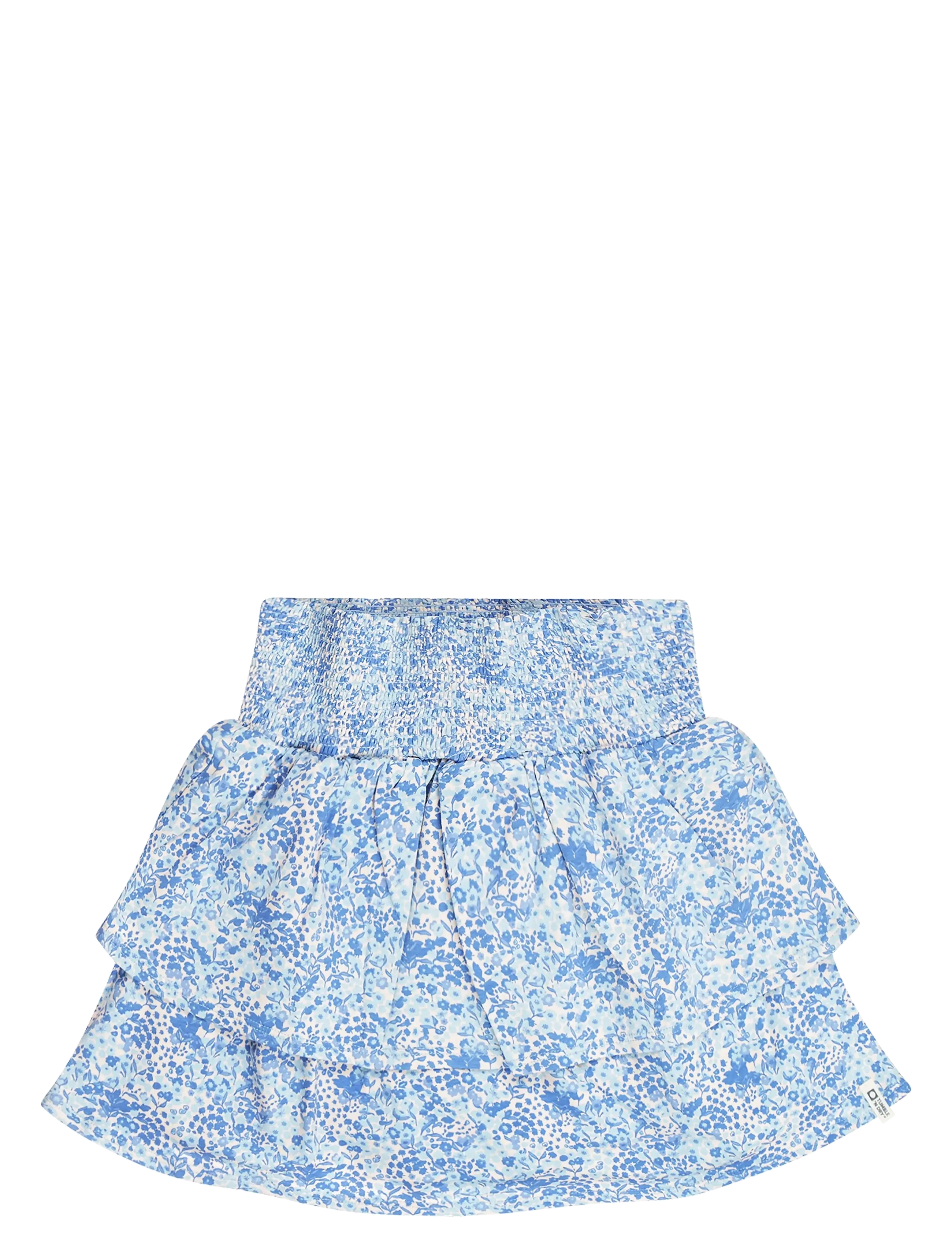 TUMBLE 'N DRY Floral Skirt - Skirts - PALE PEACH / blue