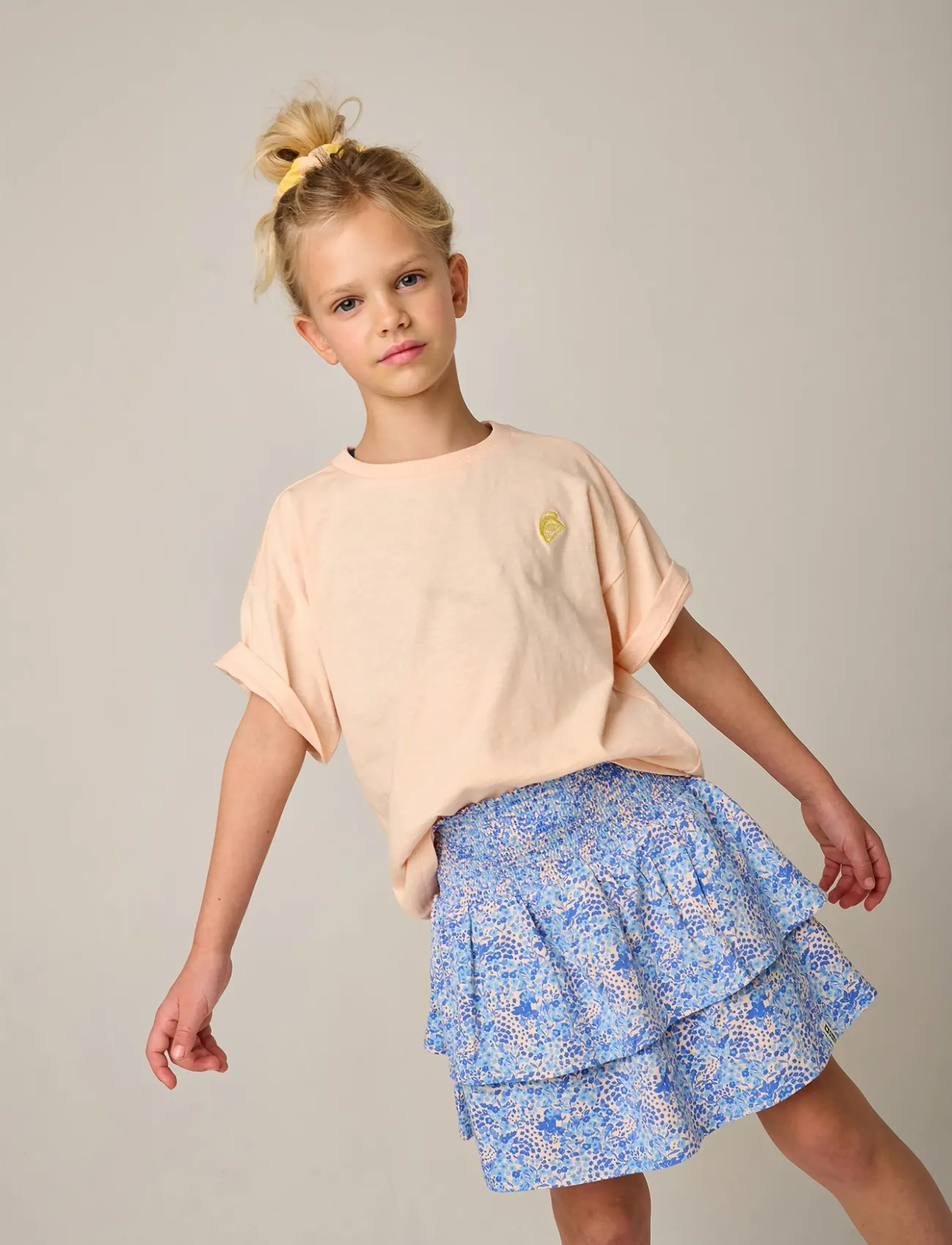 TUMBLE 'N DRY - Floral Skirt - short skirts - pale peach - 3