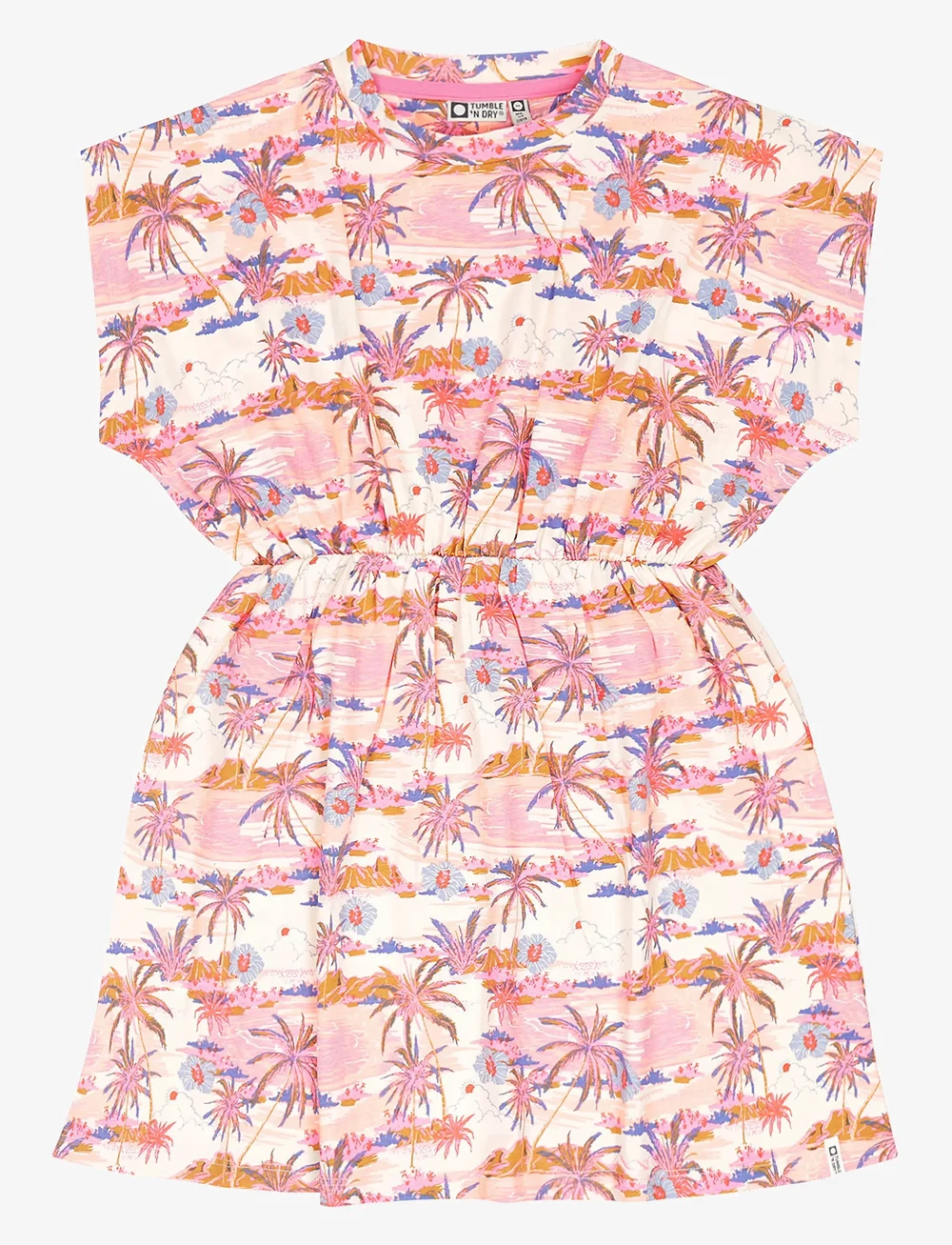 TUMBLE 'N DRY - TND Salines - kortærmede hverdagskjoler - pale peach - 1