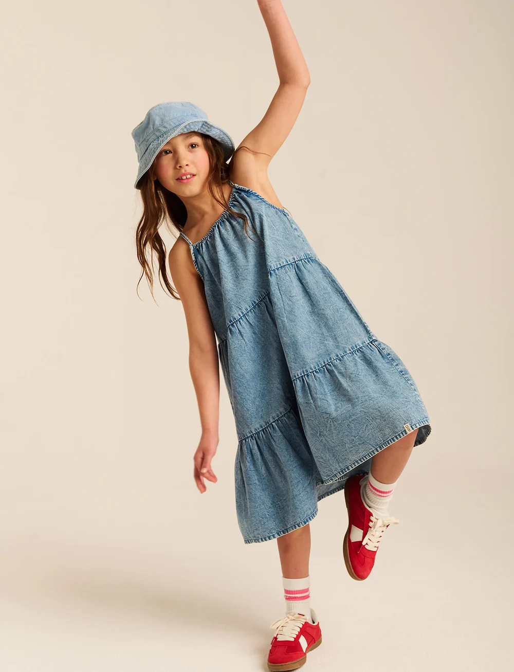 TUMBLE 'N DRY - TND Arbonne - Ärmlösa vardagsklänningar - denim acid - 0