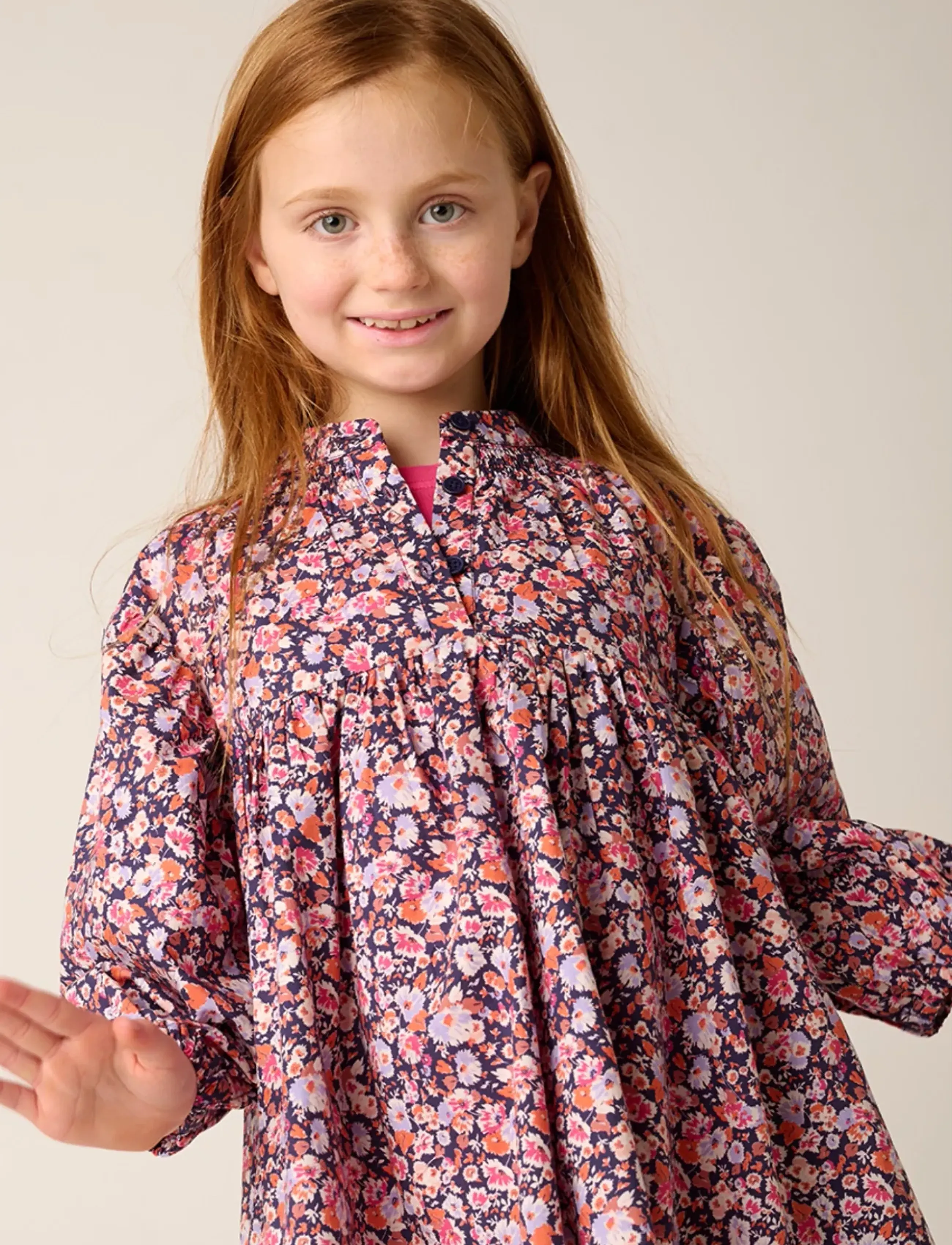 TUMBLE 'N DRY - Violetta Dress - sukienki codzienne z krótkim rękawem - navy blaze - 3
