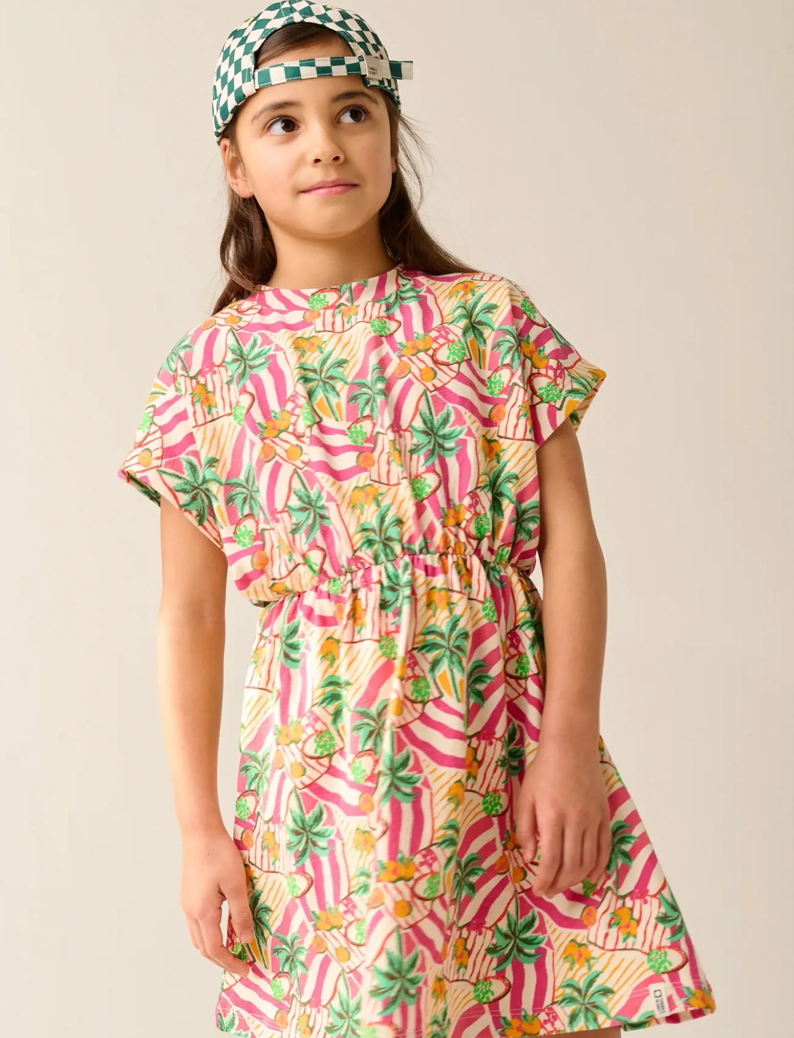 TUMBLE 'N DRY Tnd Marilia, 122, Multi/patterned, Fritidskjoler > Kortærmede Fritidskjoler, Børn