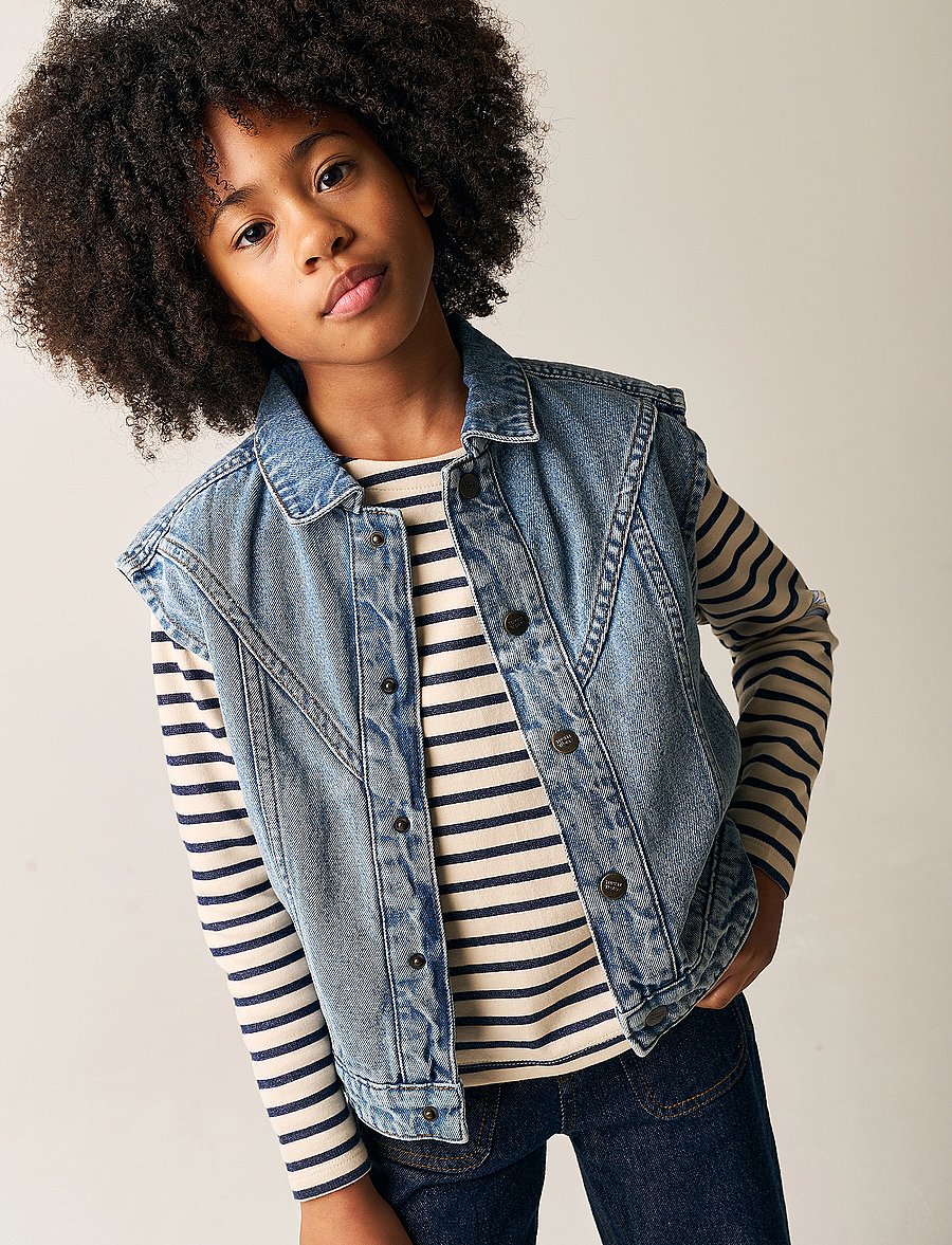 TUMBLE 'N DRY - TND Vichy - västar - denim ligh - 0