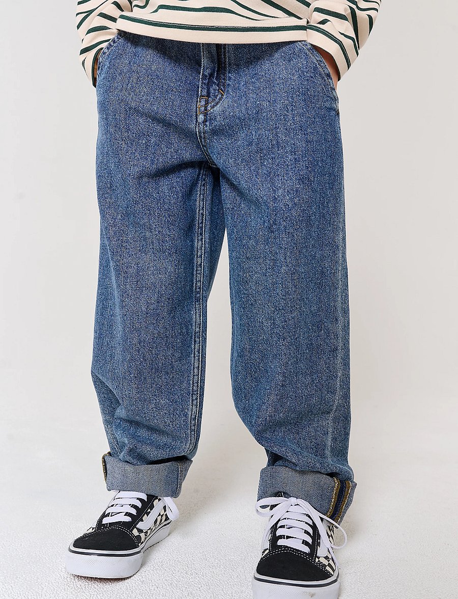 TUMBLE 'N DRY - TND Jurre blue Barrel - loose jeans - denim medi - 0
