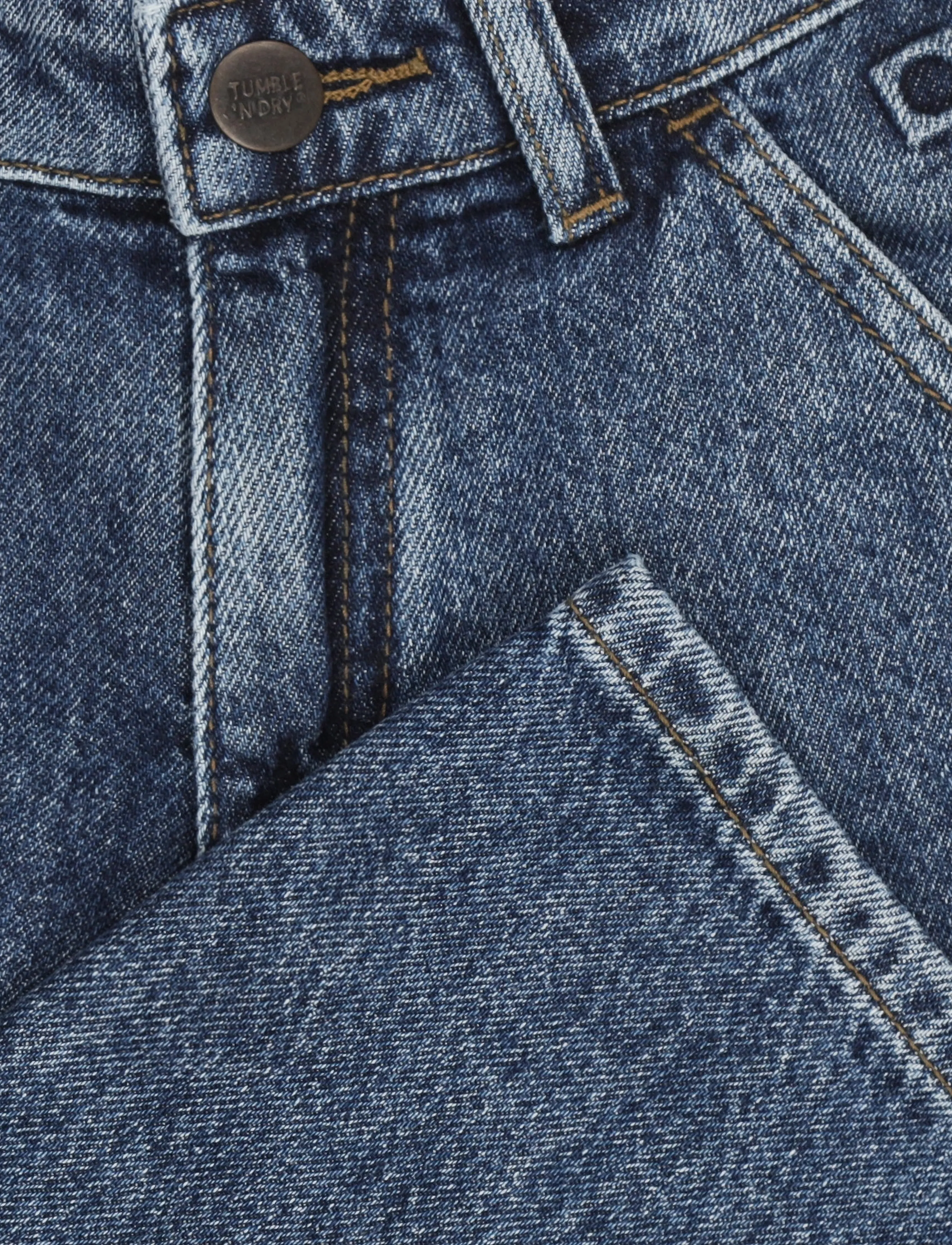 TUMBLE 'N DRY - TND Jurre blue Barrel - loose jeans - denim medi - 2