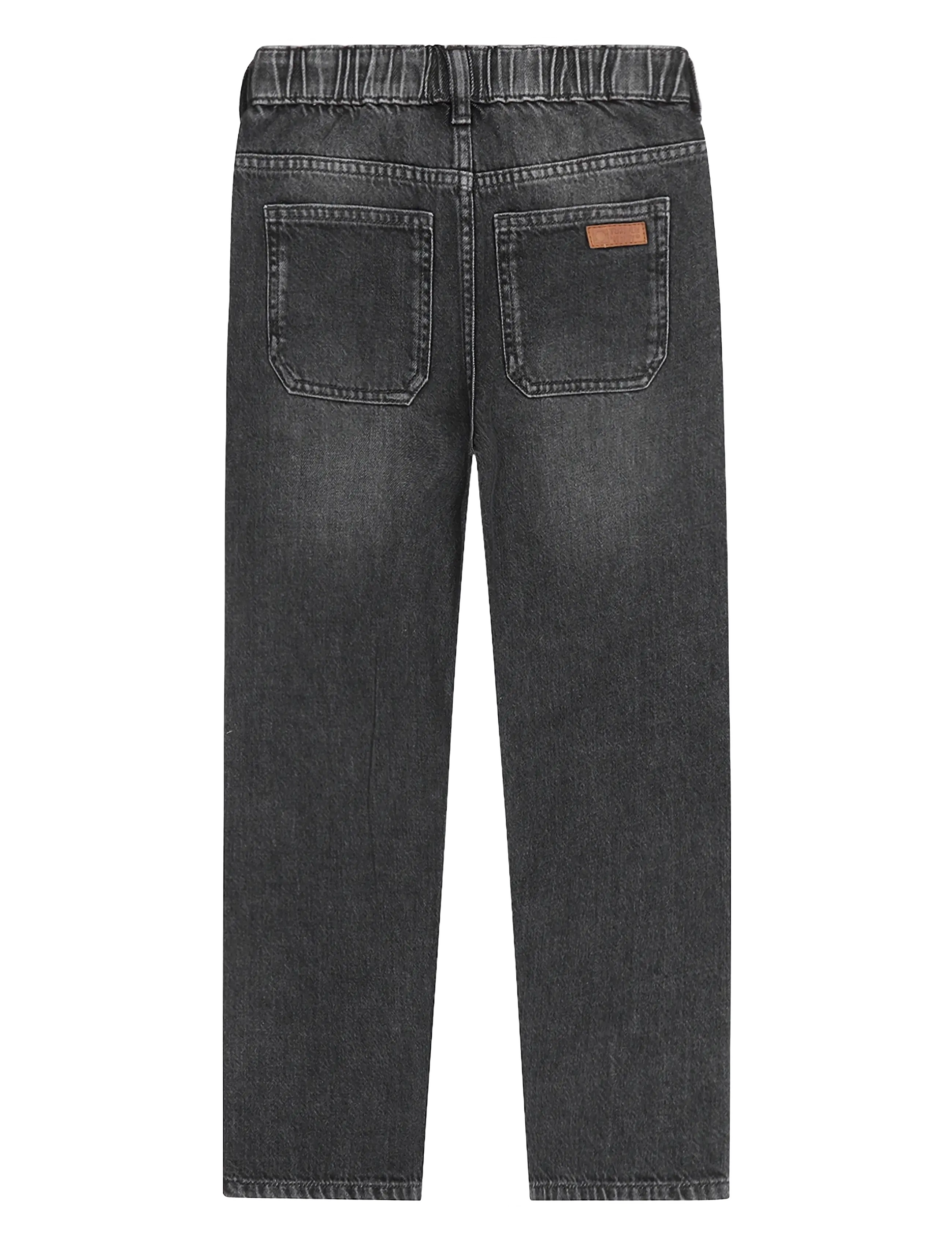 TUMBLE 'N DRY - TND Jurre grey Barrel - tapered jeans - denim grey - 1
