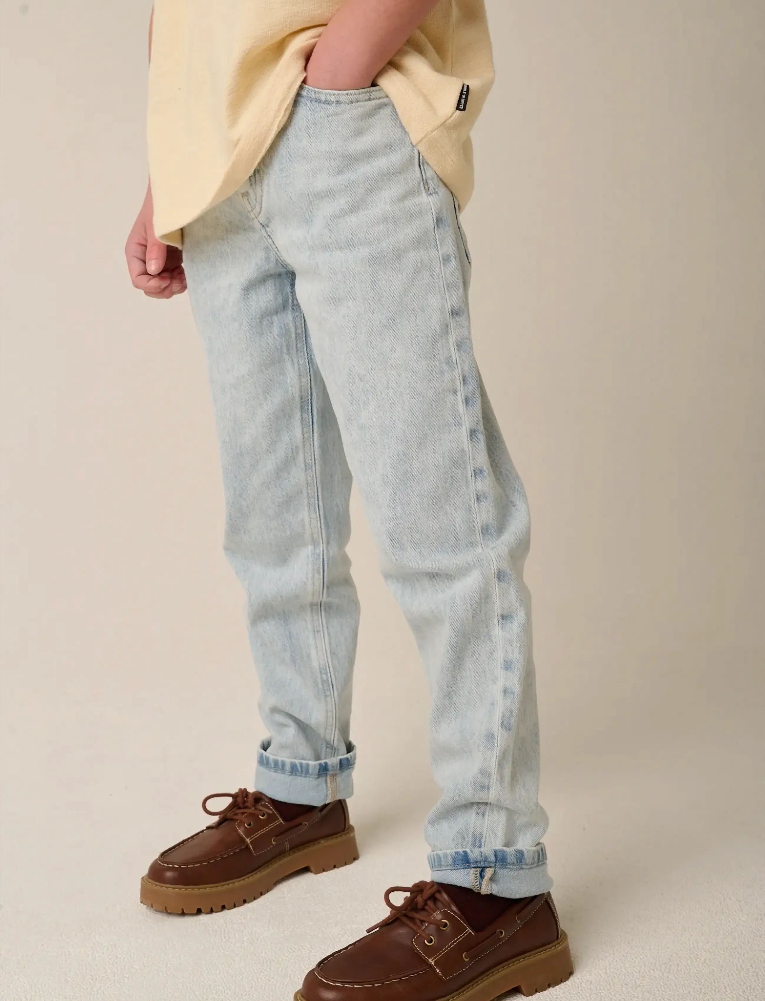 TUMBLE 'N DRY Tnd Jean Straight, 104, Blue, Jeans > Almindelige Jeans, Børn