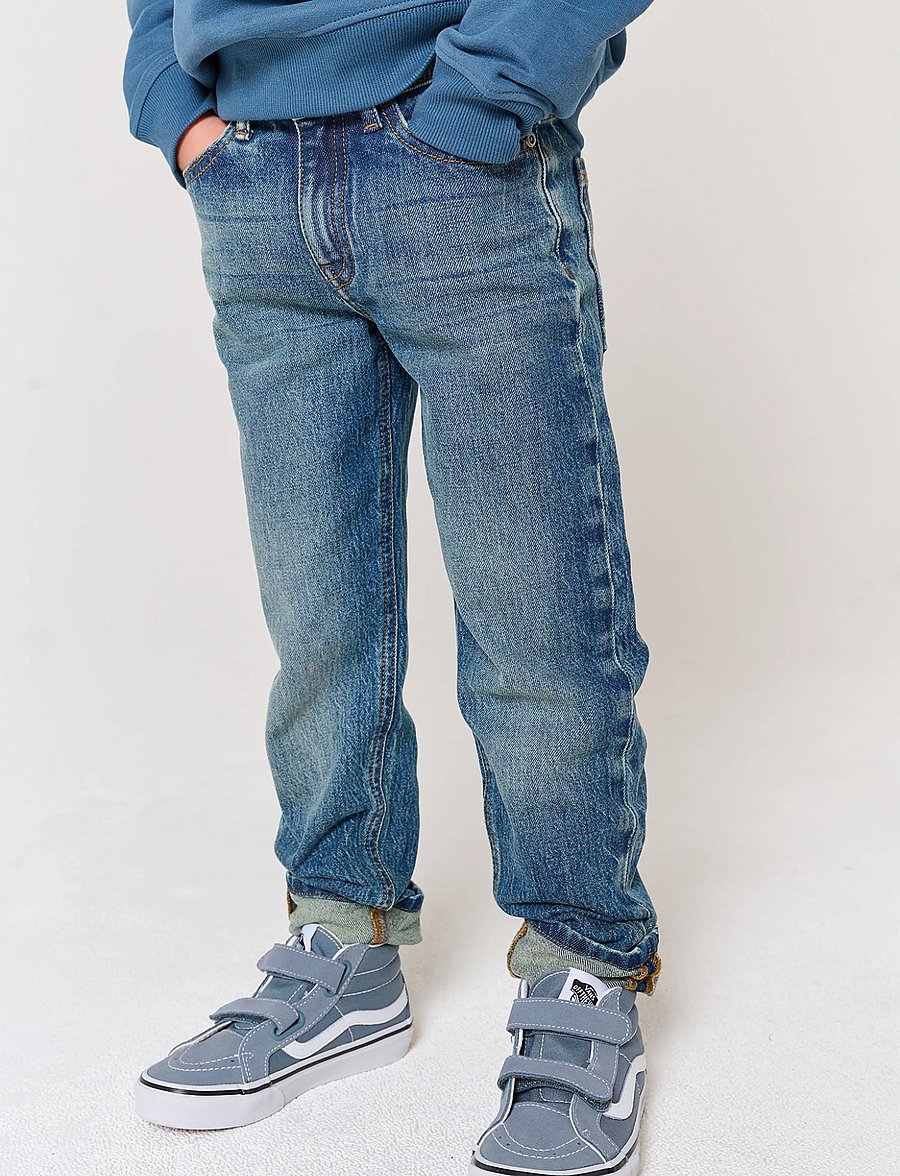 TUMBLE 'N DRY - TND Josh straight - sirged teksad - denim medi - 0